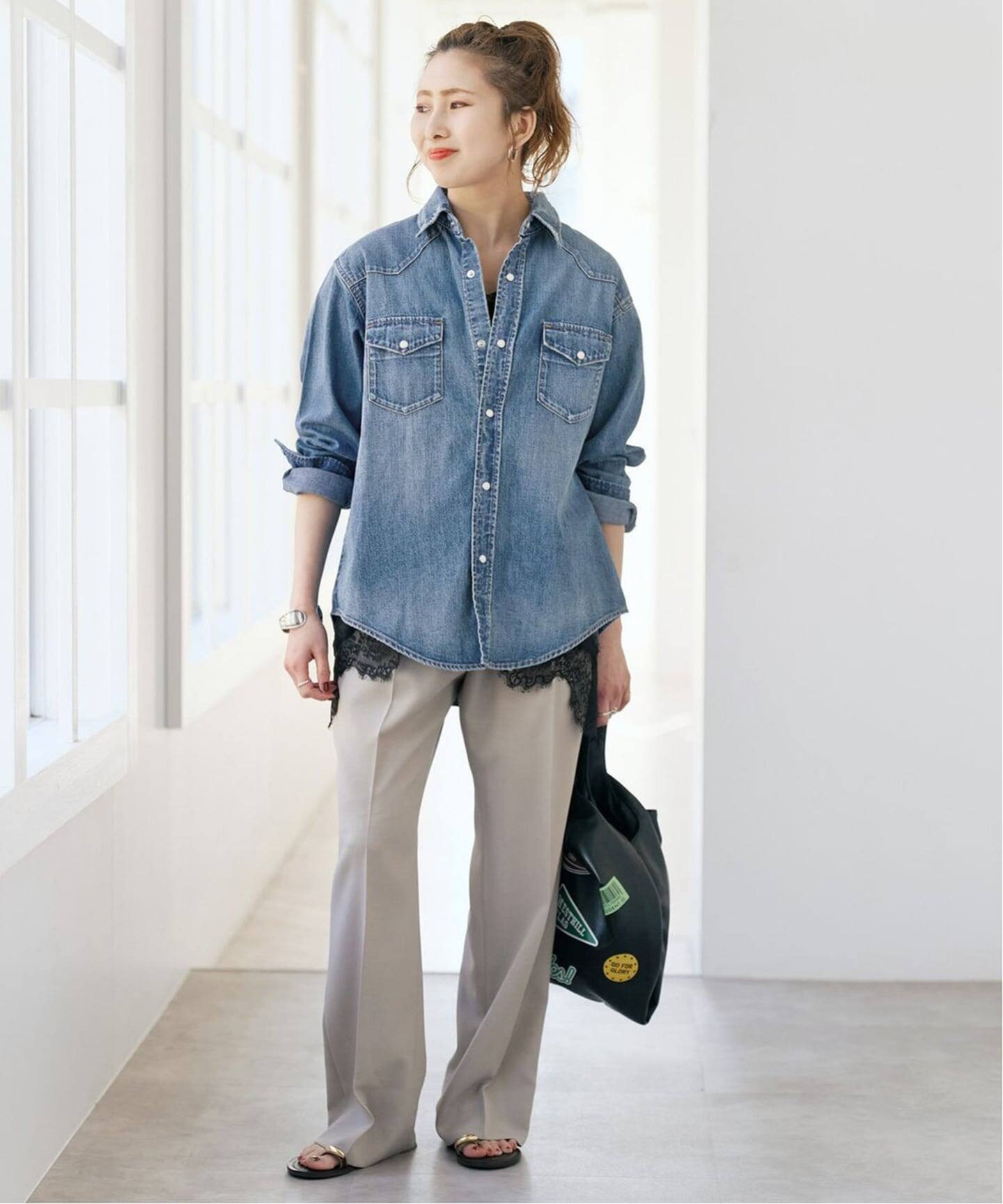 追加》Spick&Span SHOPPER BAG*（トートバッグ）｜Spick & Span 
