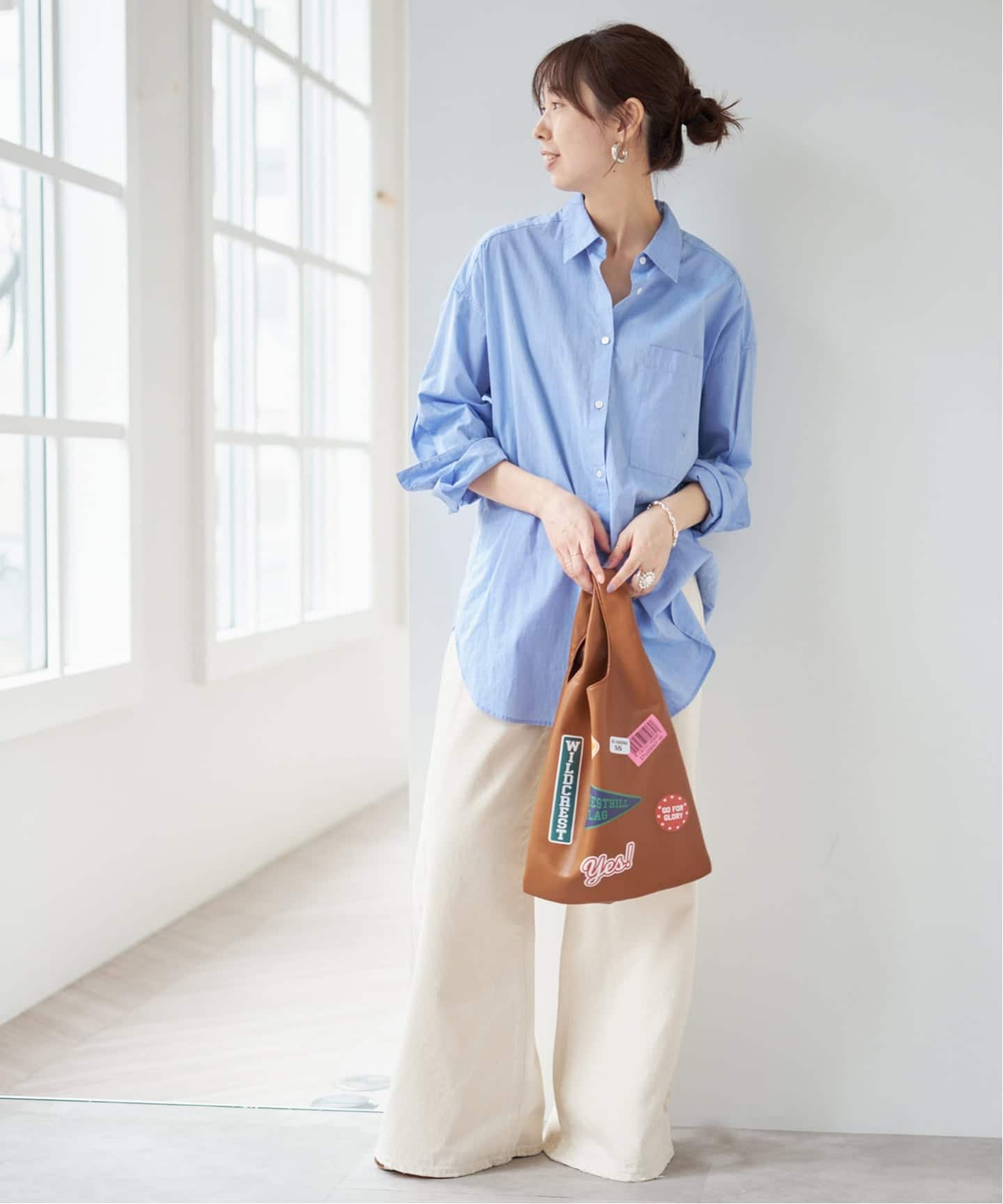 追加予約》Spick&Span SHOPPER BAG*（トートバッグ）｜Spick and Span