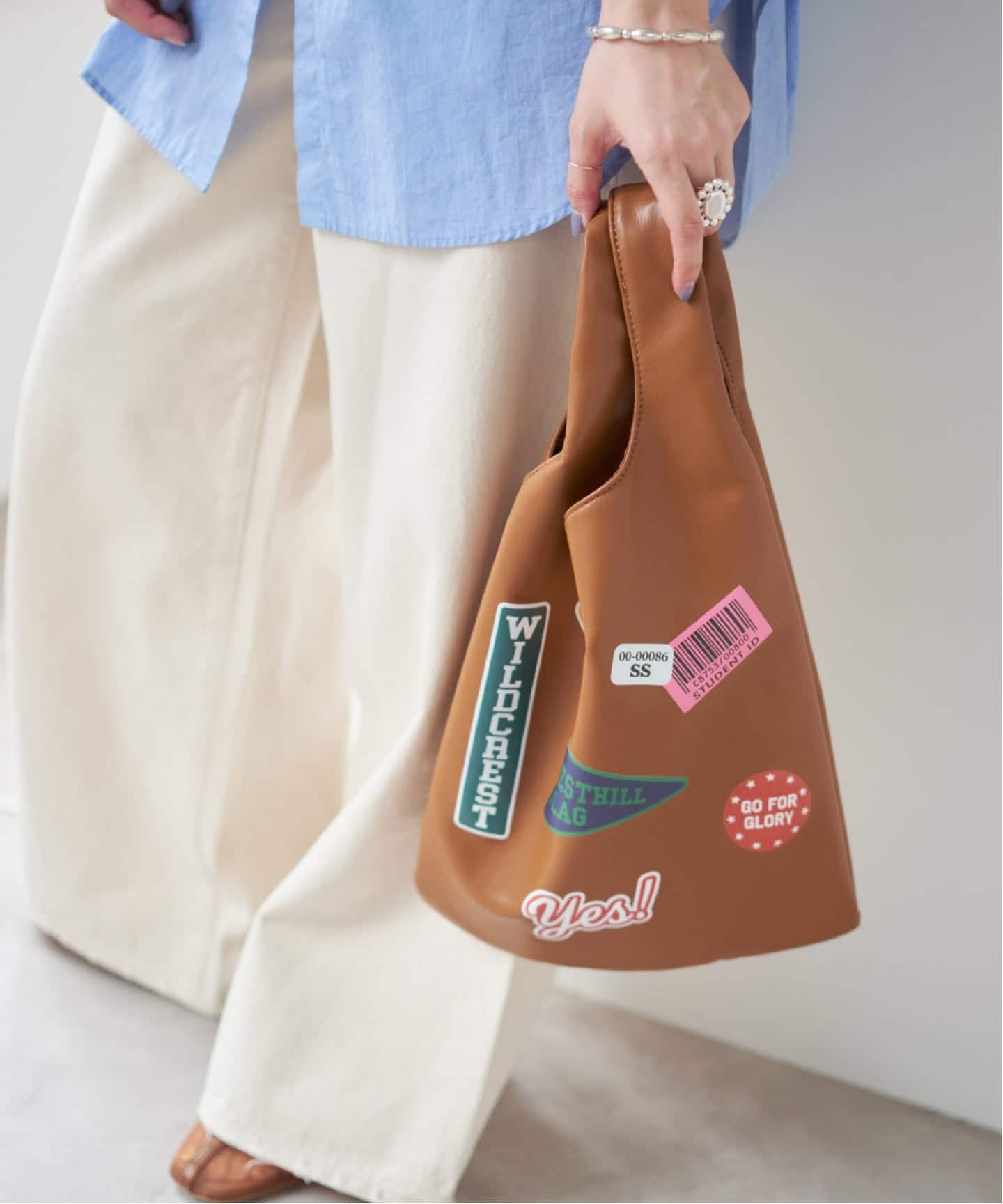 WEB限定 / 追加2》Spick&Span SHOPPER BAG*（トートバッグ）｜Spick