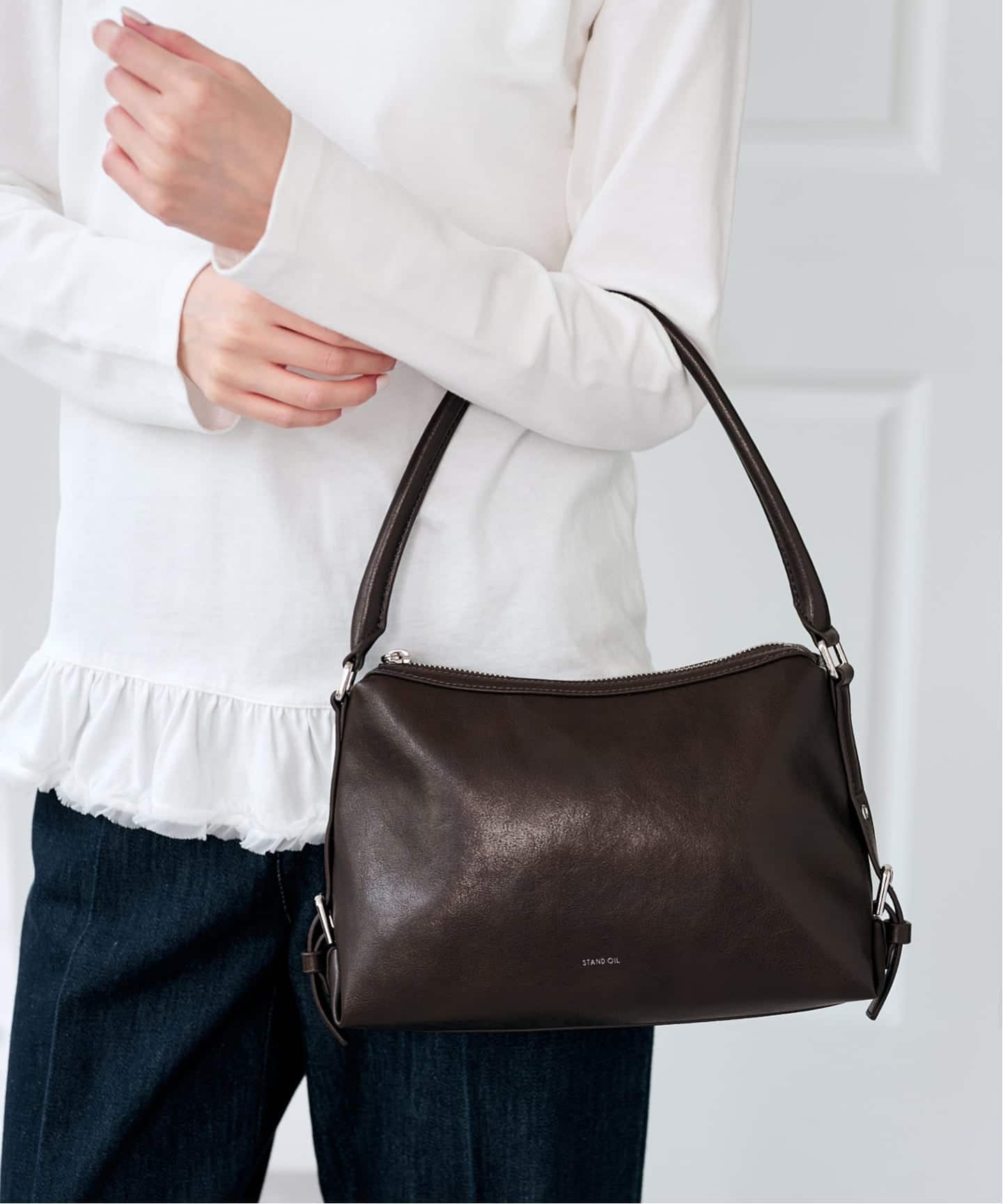 STAND OIL/スタンドオイル Mushy Bag Mini（ハンドバッグ）｜UBY Spick