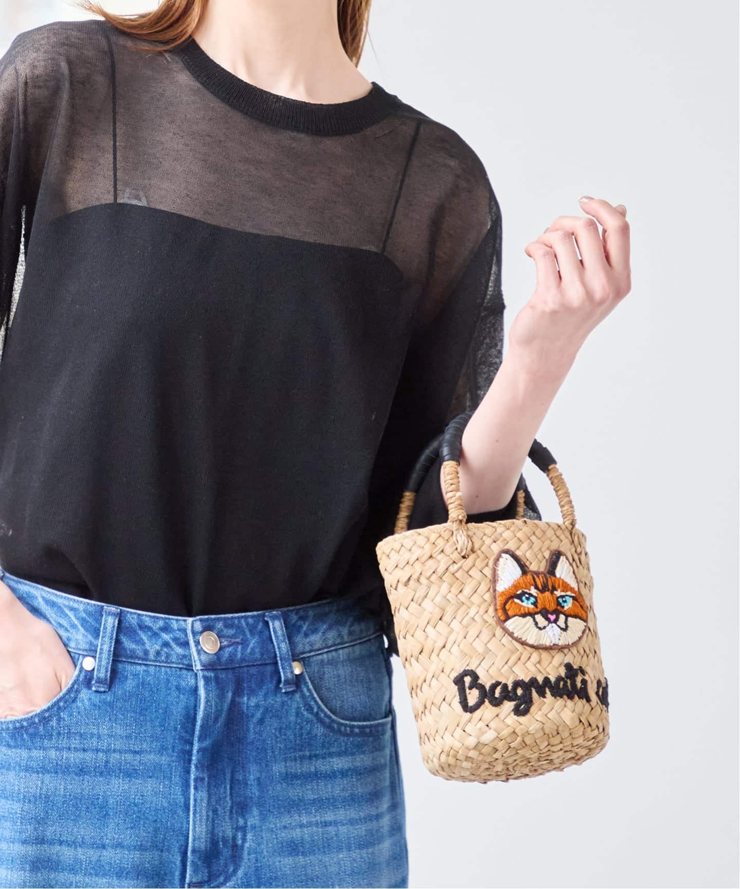 BAGMATI /バグマティ CAT mini カゴバッグ（かごバッグ）｜UBY Spick