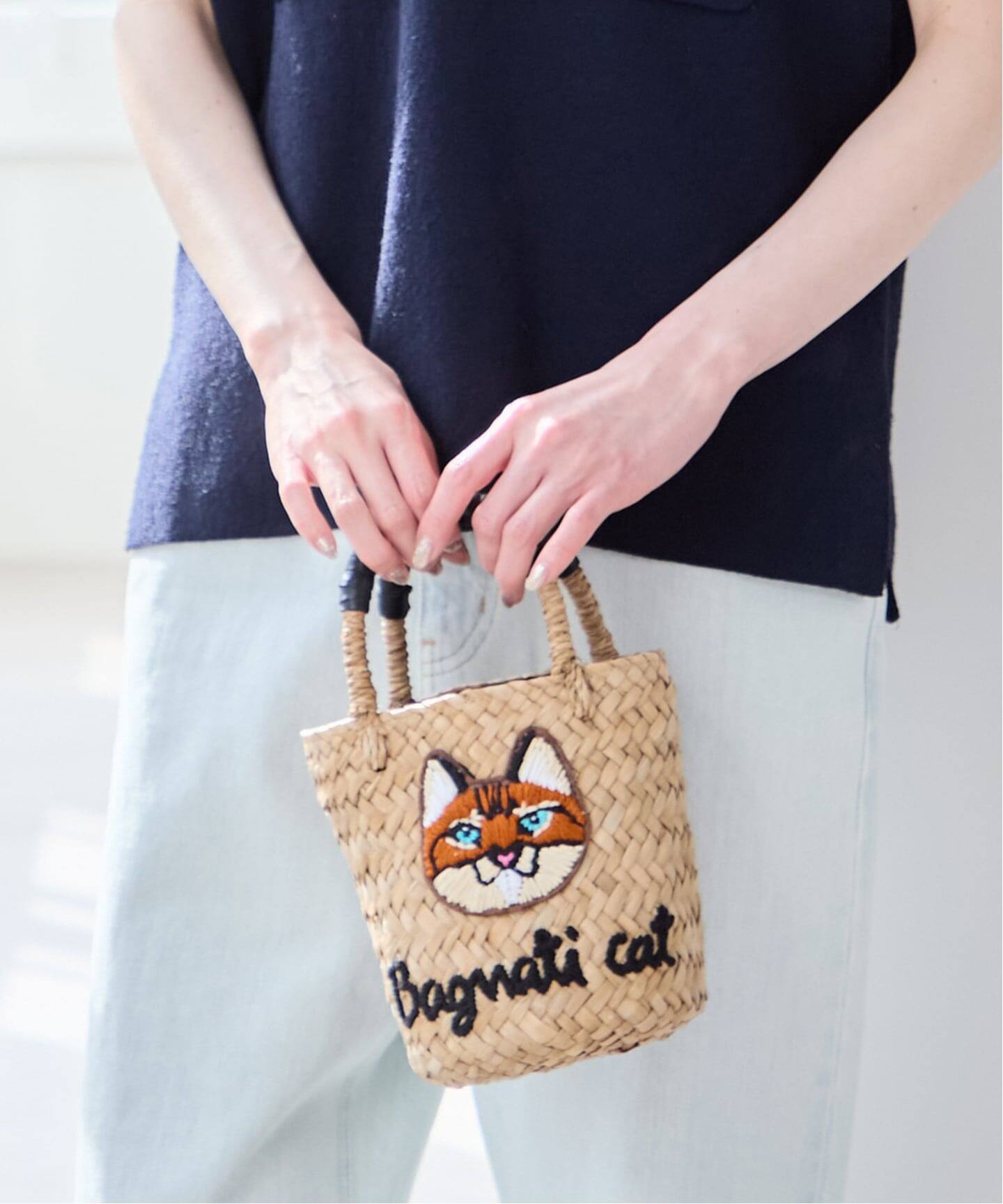 BAGMATI /バグマティ CAT mini カゴバッグ（かごバッグ）｜UBY Spick 