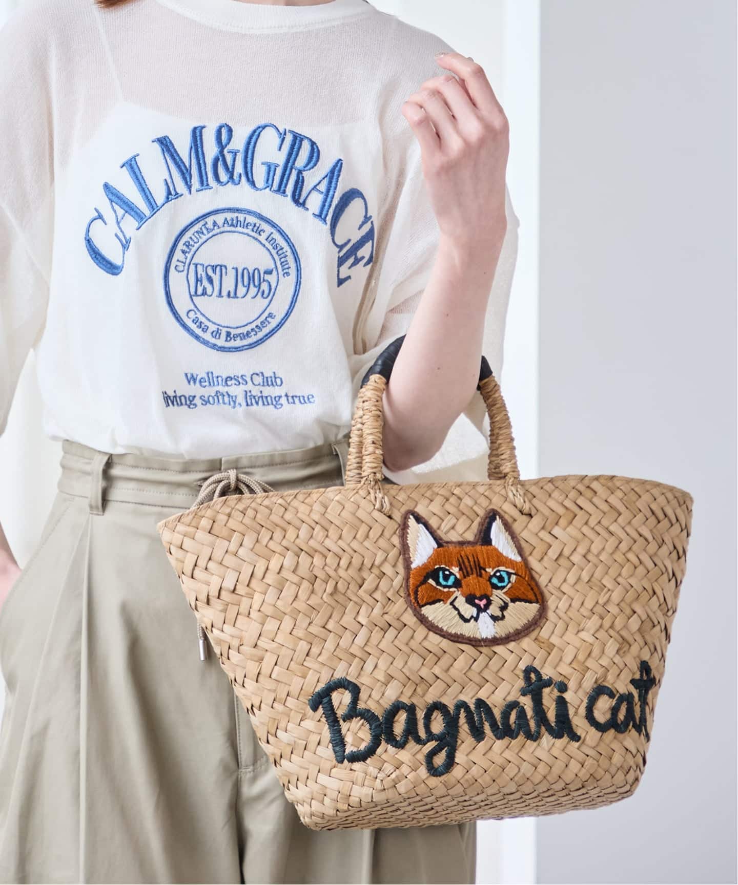 BAGMATI/バグマティ CAT HANDLE カゴBAG BAGMATI /バグマティ CAT カゴBAG（かごバッグ）｜UBY Spick & Span