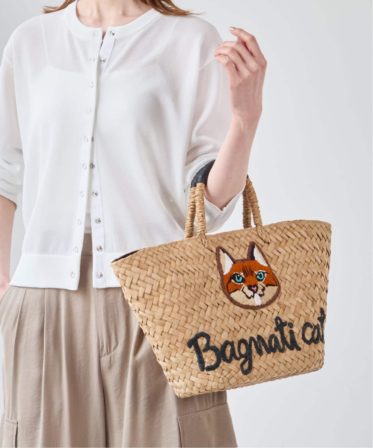 【Bagmati / バグマティ】BOXガタカゴBAG The Bagmati(バグマティ) Abaca One Handle Bag | AUTHENTIC Life Store