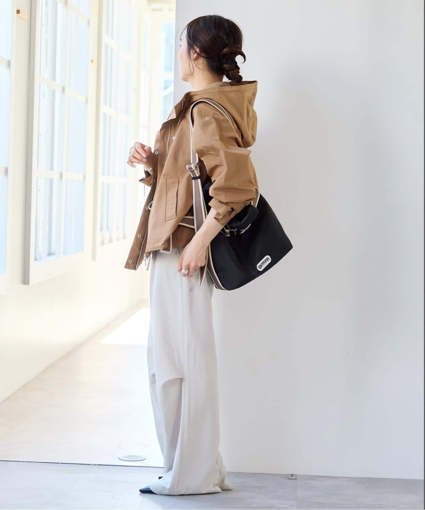 OUTDOOR / アウトドア】別注 Puilting 2way Tote M（トートバッグ