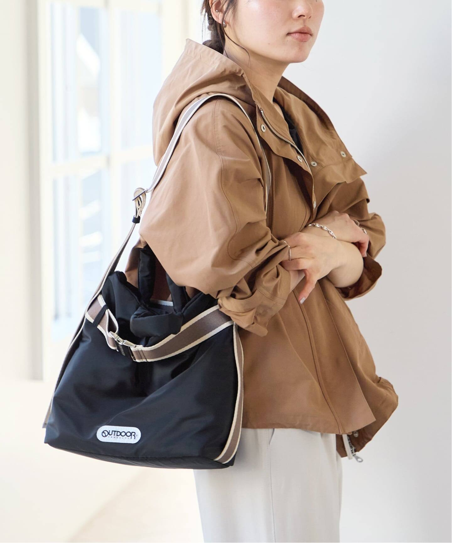 OUTDOOR / アウトドア】別注 Puilting 2way Tote M（トートバッグ