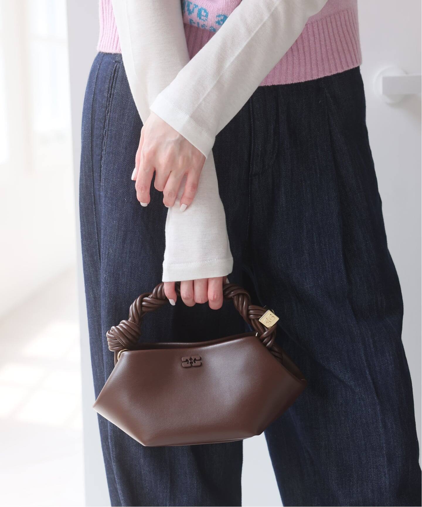 新宿・WEB限定》GANNI / ガニーBou Bag mini（ショルダーバッグ）｜UBY 
