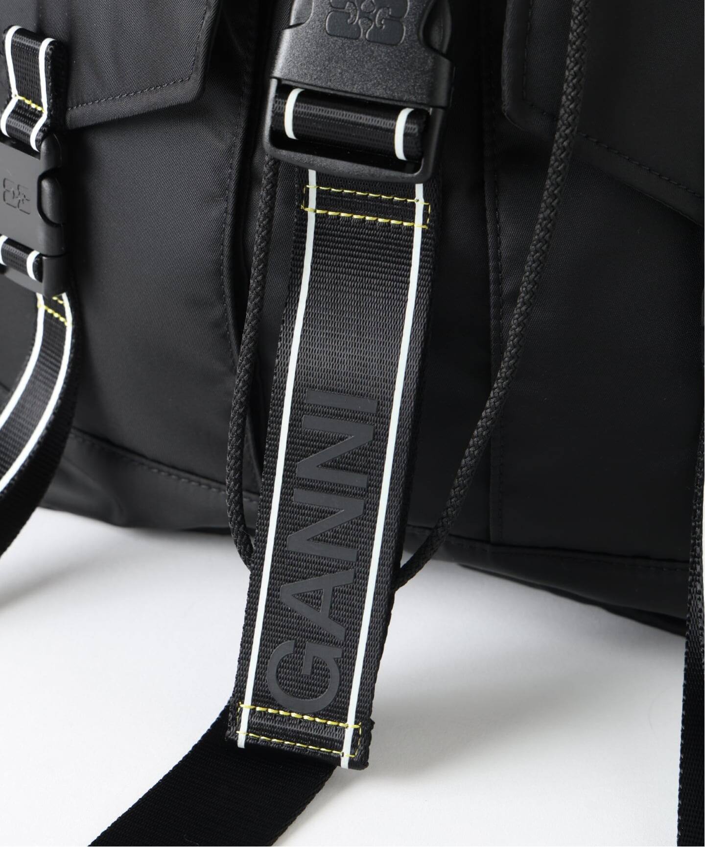 新宿・WEB限定 》GANNI / ガニーRe-Tech Sport Nylon Backpack（バック