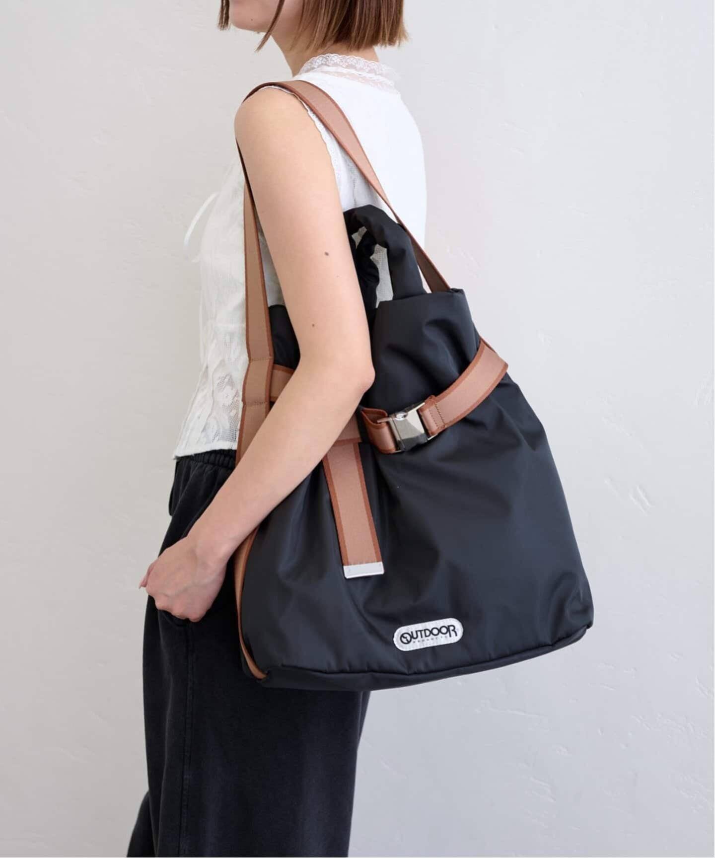 WEB限定 / 追加予約》OUTDOOR/アウドア 別注Puilting 2way tote 17