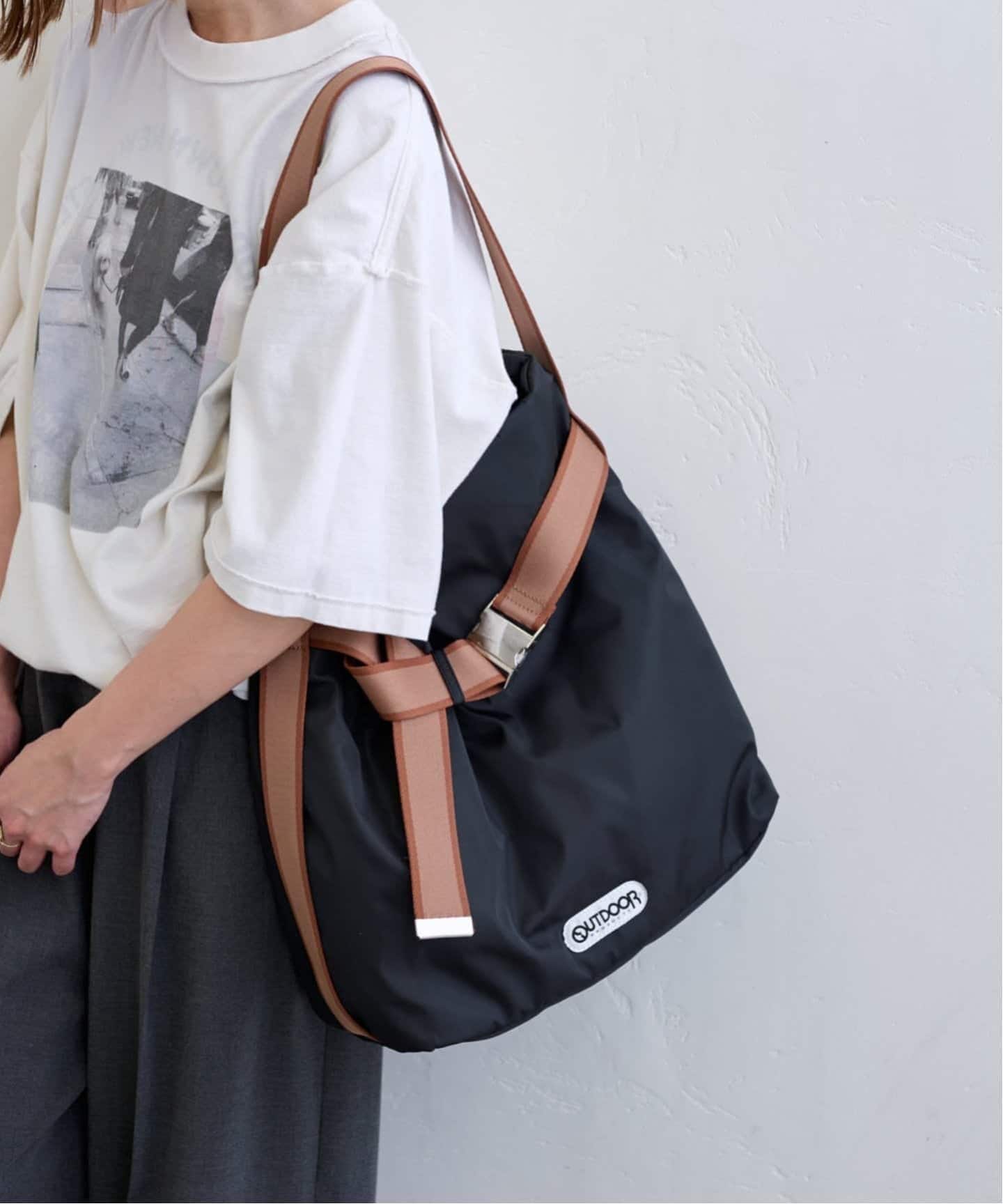 WEB限定 / 追加予約》OUTDOOR/アウドア 別注Puilting 2way tote 17
