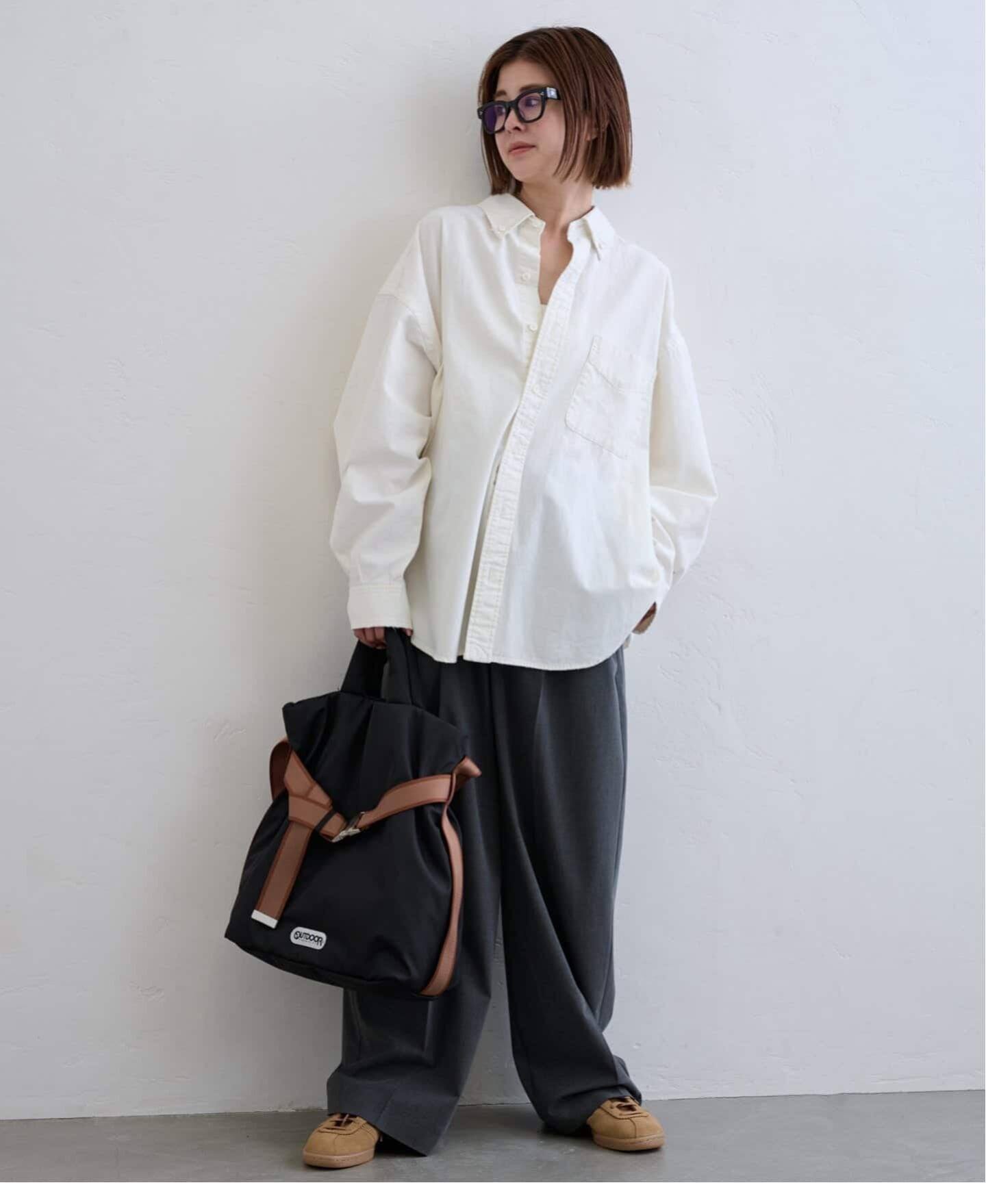 WEB限定 / 追加予約》OUTDOOR/アウドア 別注Puilting 2way tote 17
