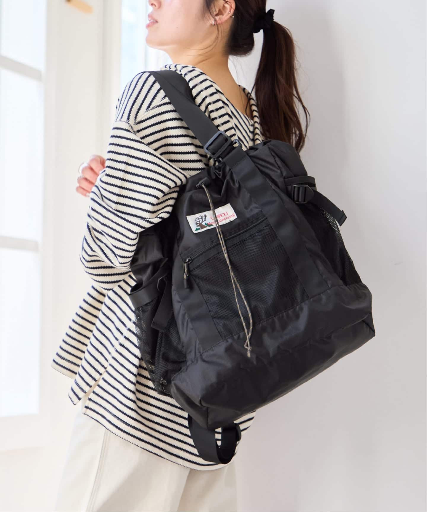 追加》【CARIBOU MOUNTAINEERING】 別注L/W PACK TOTE 2（トートバッグ