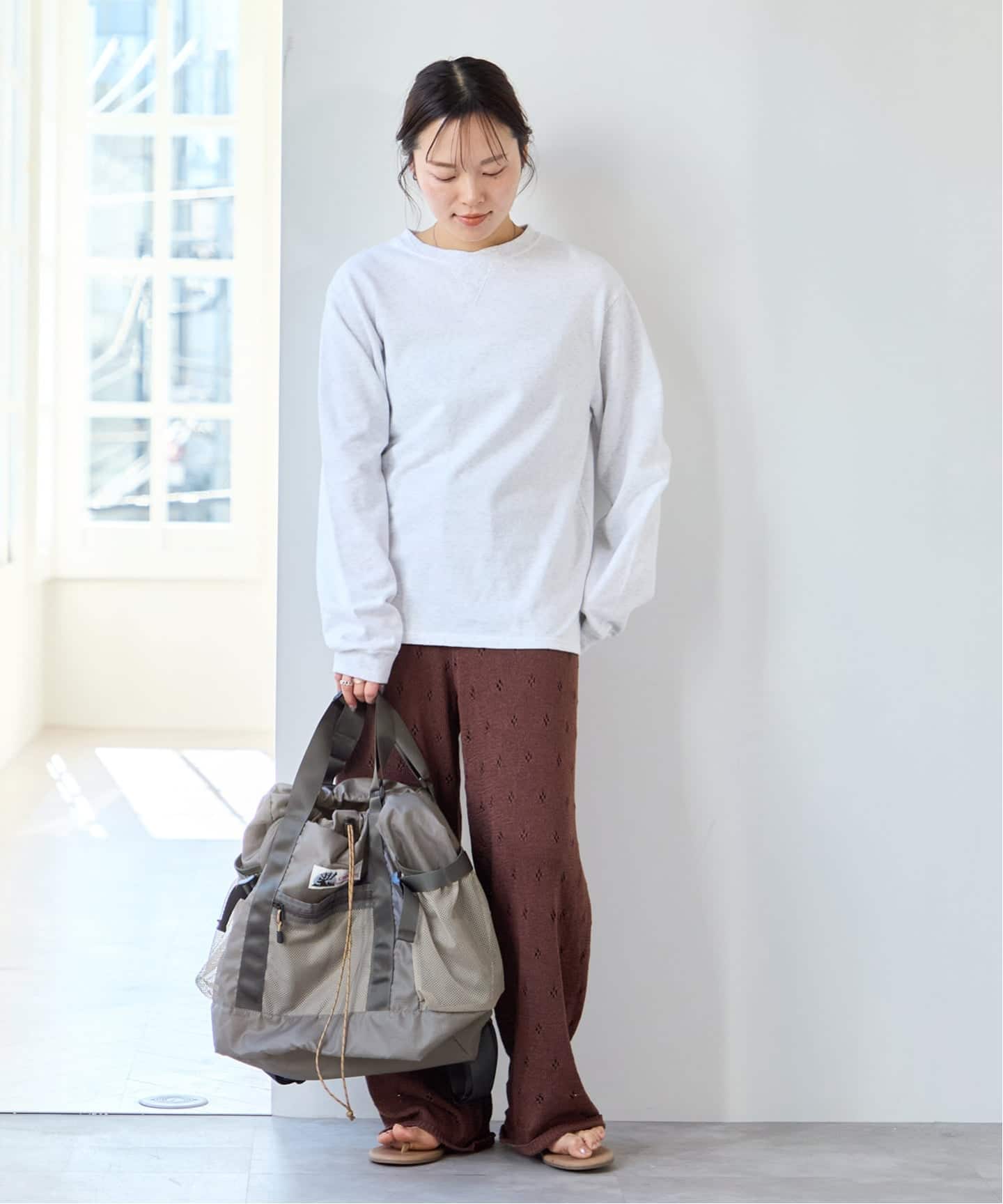追加》【CARIBOU MOUNTAINEERING】 別注L/W PACK TOTE 2（トートバッグ