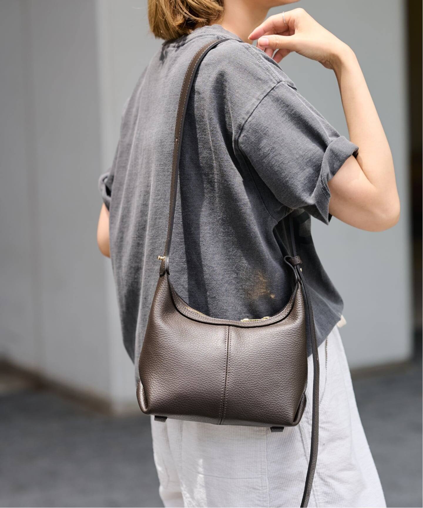 美品　FRAMeWork pelletteria marant 別注ショルダー PELLETTERIA MARANT 2WAY STRAP BAG（ハンドバッグ）｜FRAMeWORK