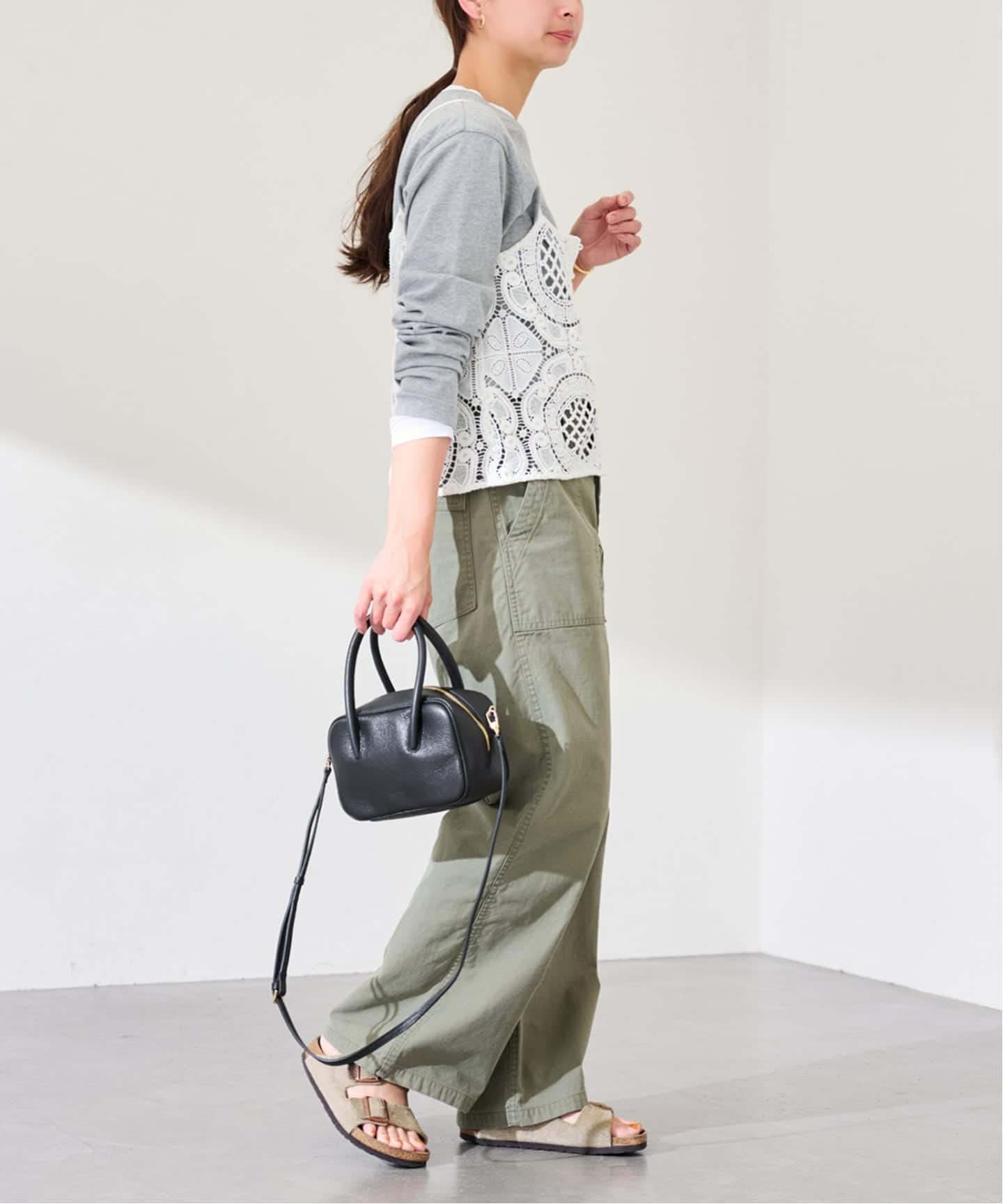 MOFIORA / モフィオラ BOX MINI with strap バッグ（ショルダーバッグ
