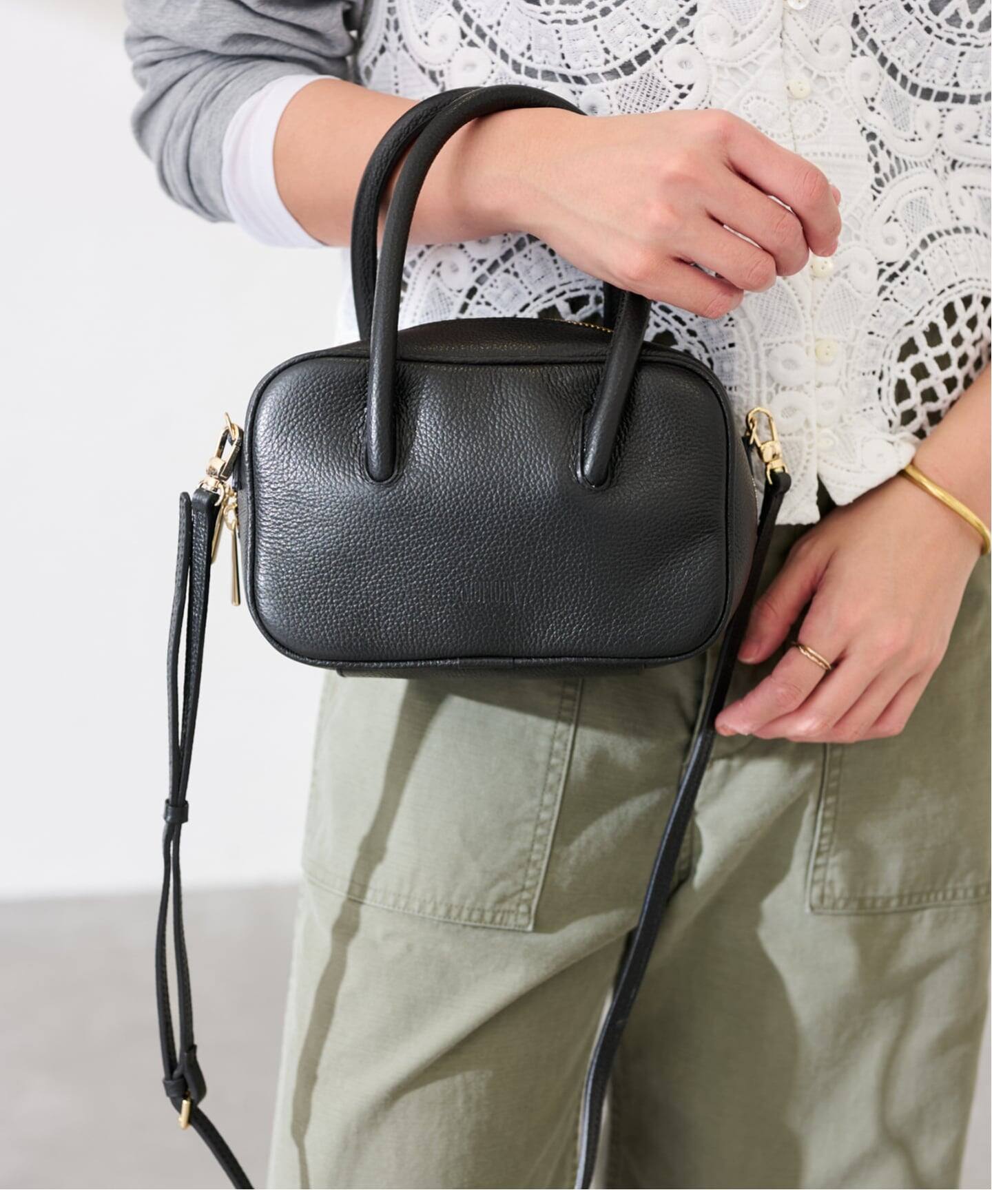 MOFIORA / モフィオラ BOX MINI with strap バッグ（ショルダーバッグ