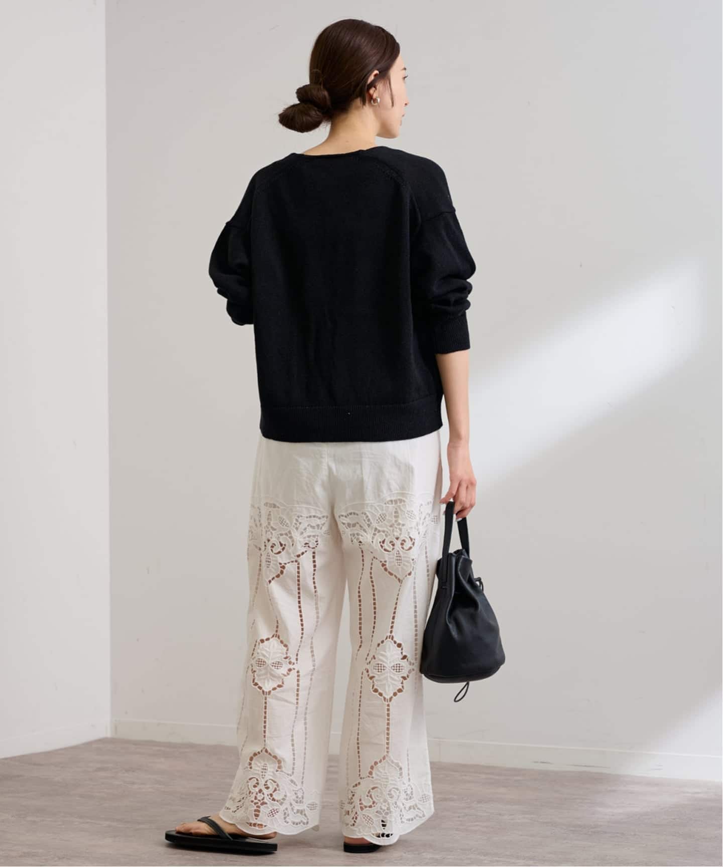 MORMYRUS モルミルス　巾着バッグ　ブラック　フレームワーク ≪WEB限定 / 追加予約≫MORMYRUS/モルミルス 巾着バッグ 2