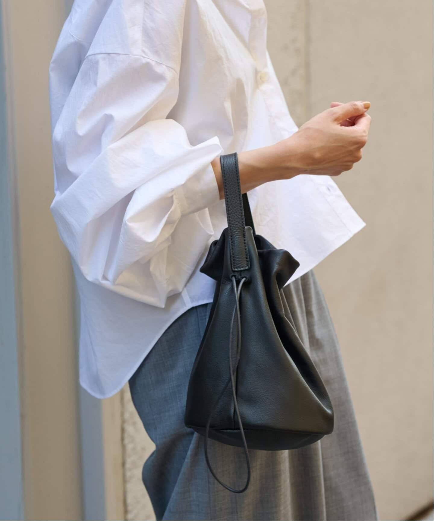 【極美品】FRAMeWORK MORMYRUS モルミルス 巾着バッグ ≪WEB限定追加≫MORMYRUS/モルミルス 巾着バッグ 2（ハンドバッグ