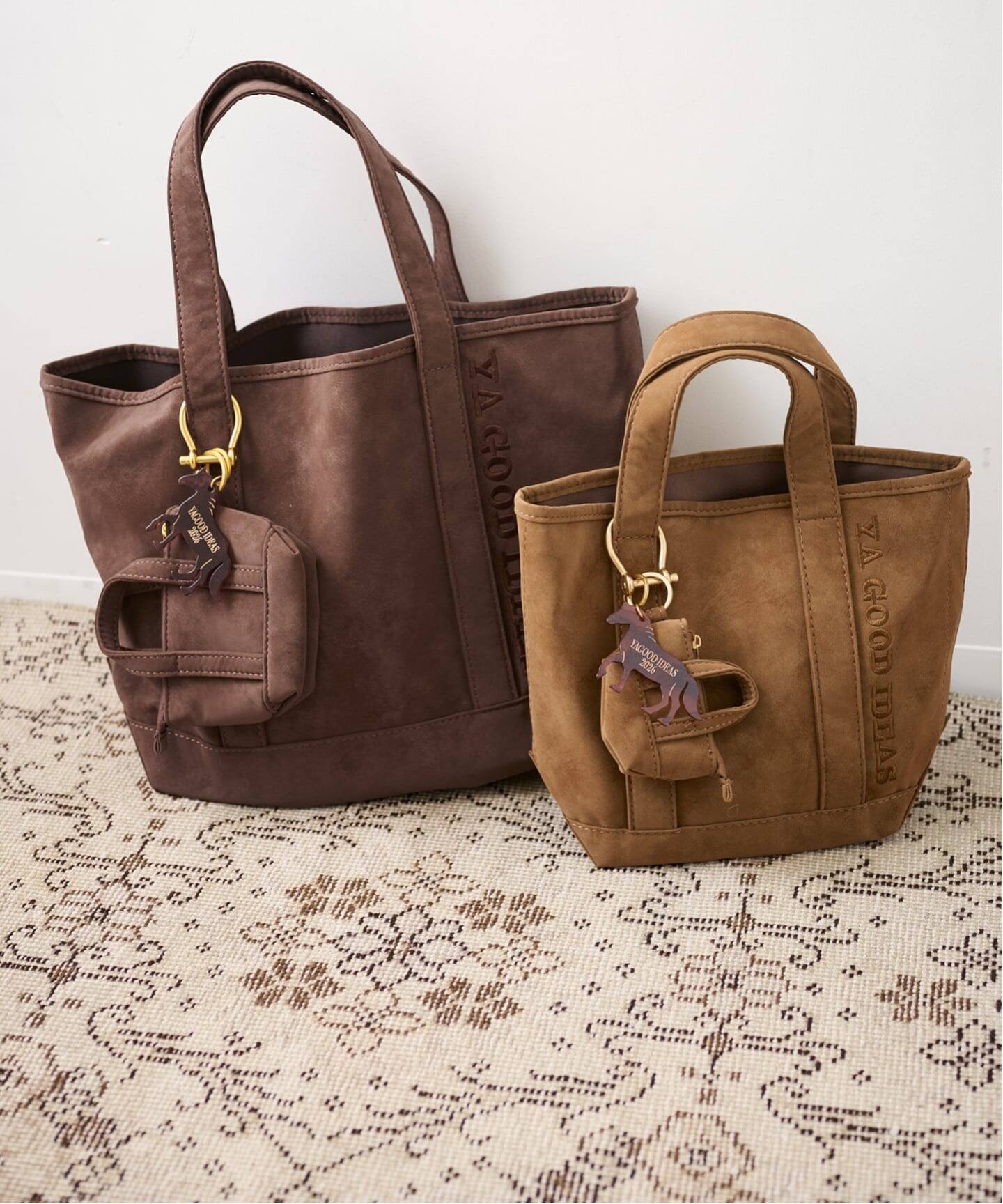 YA GOOD IDEAS GOOD NEWS BIG&MINI TOTE M（トートバッグ）｜FRAMeWORK