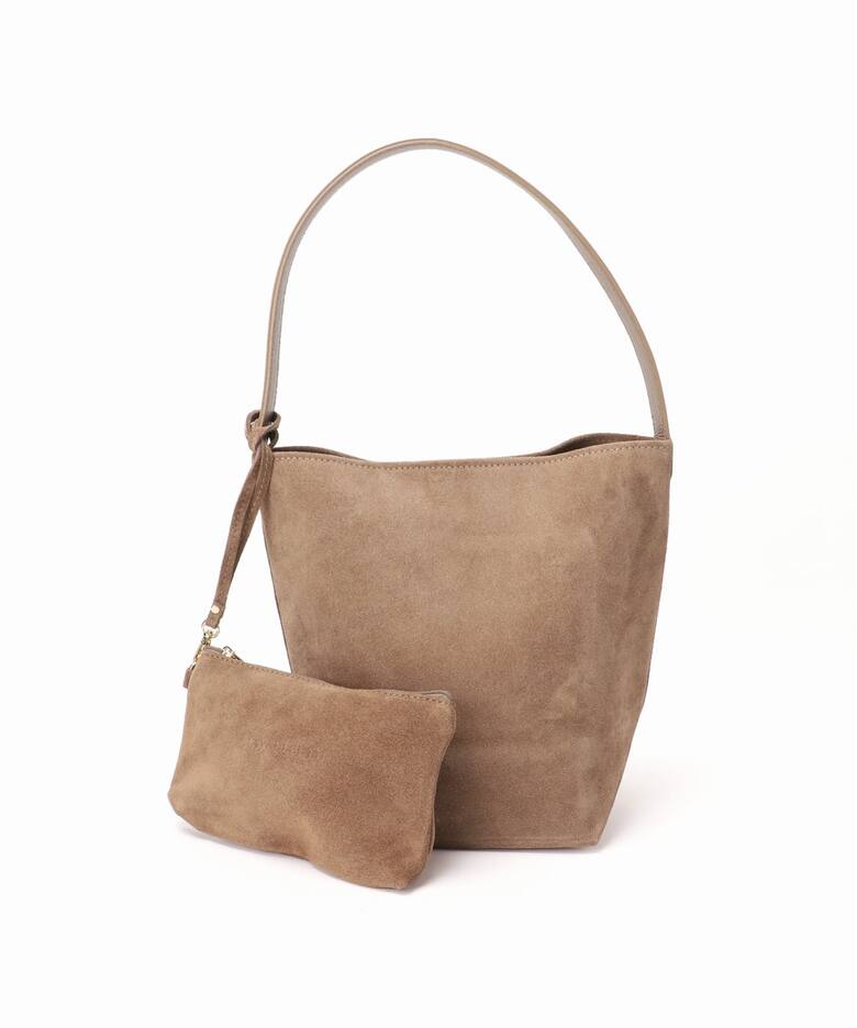 AULENTTI/オウレンティ ONE HANDLE TOTE WITH POACH（トートバッグ 