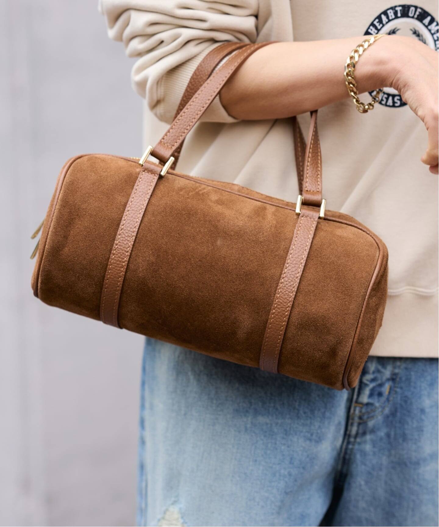 AULENTTI/オウレンティ DUFFEL SHOULDER バッグ（ショルダーバッグ