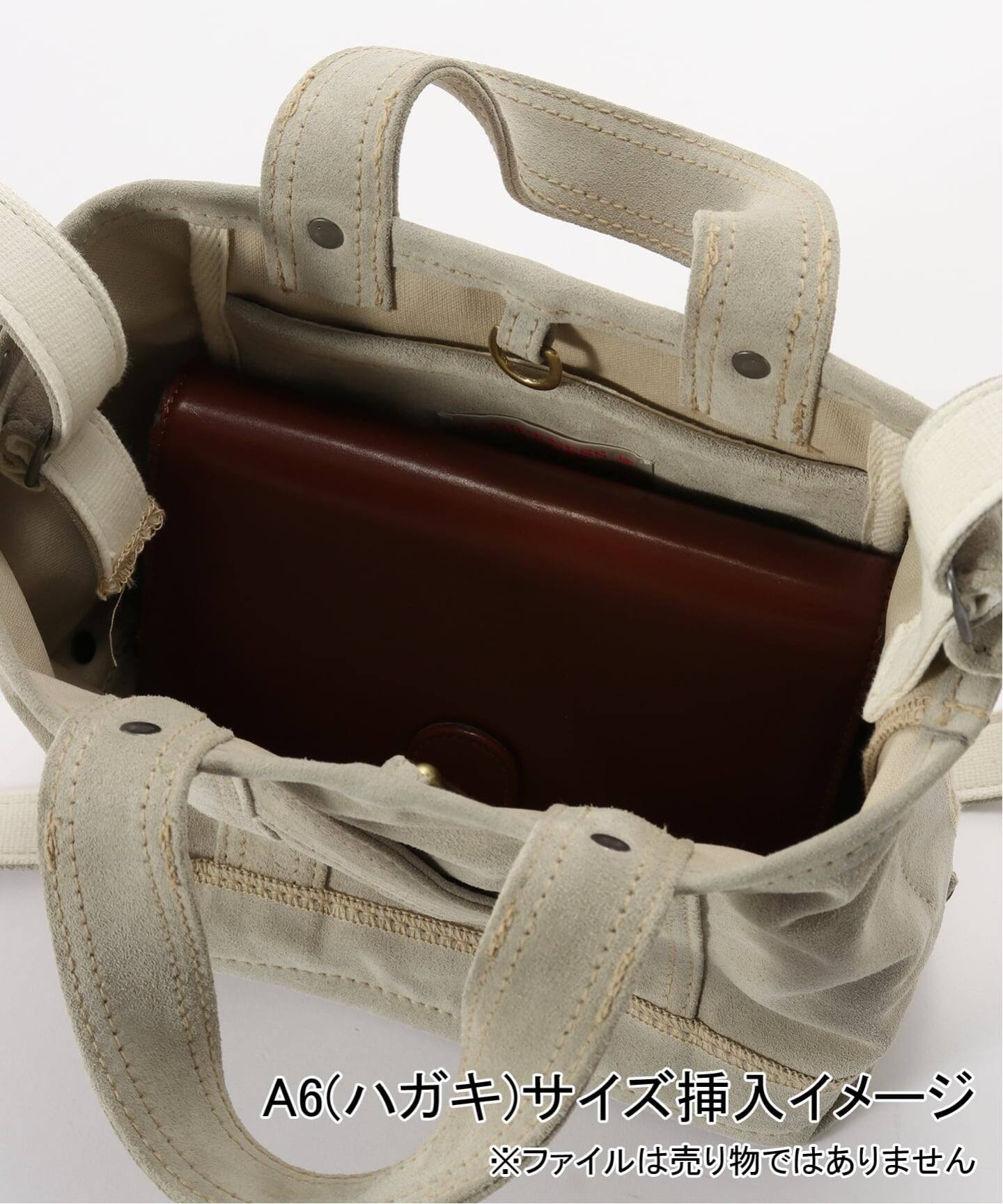 NICENESS / ナイスネス M.S.LEDZスエードレザー NNショルダートート