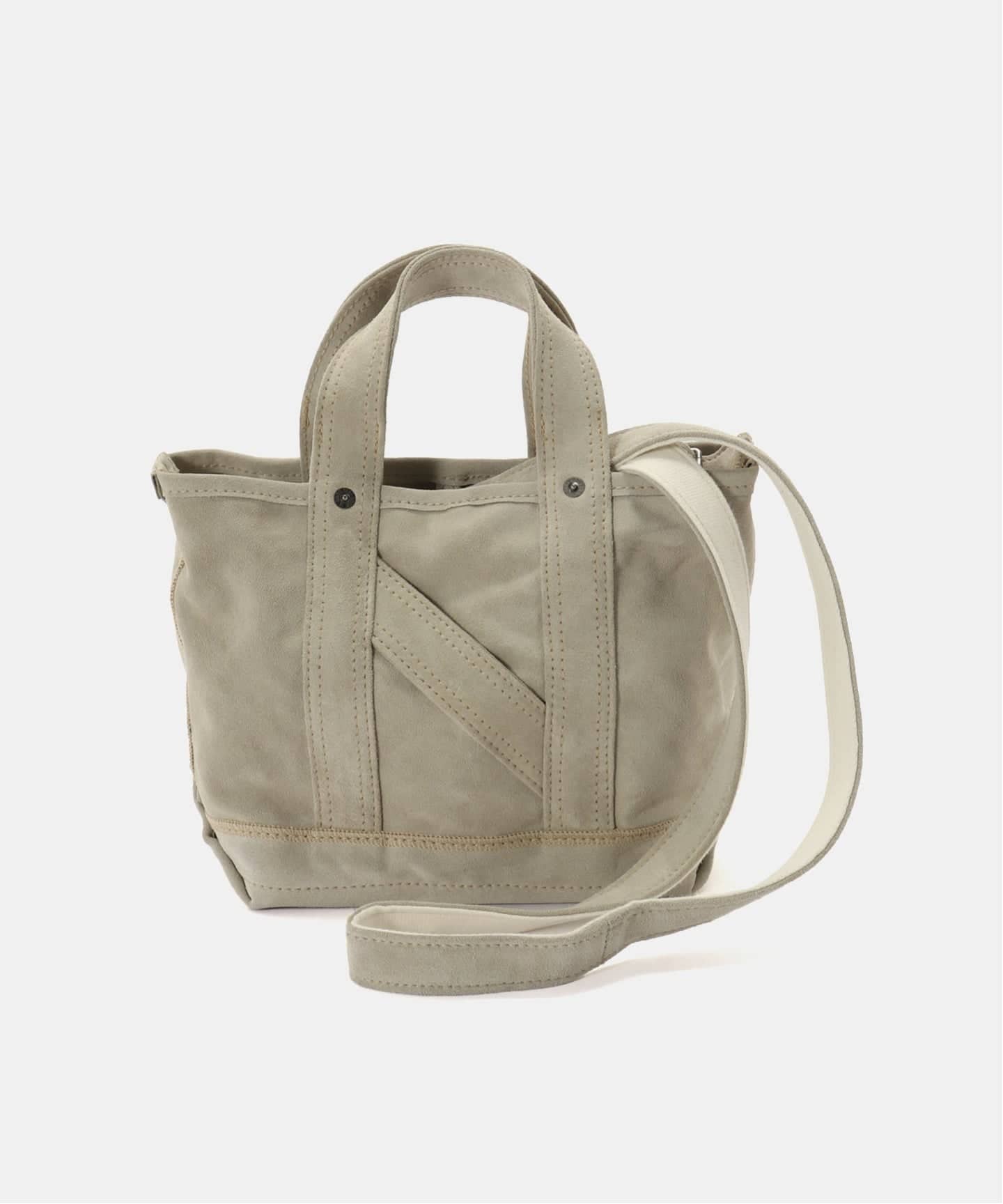 NICENESS / ナイスネス M.S.LEDZスエードレザー NNショルダートート