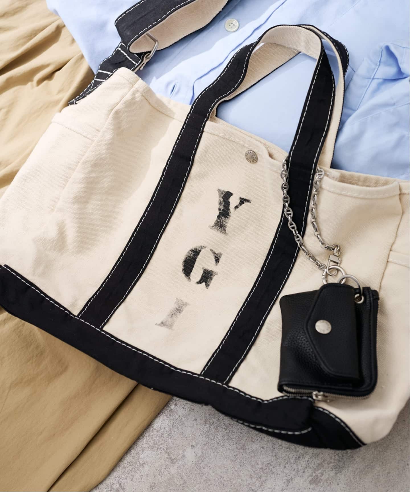 YA GOOD IDEAS STENCIL SHOULDER トート（トートバッグ）｜FRAMeWORK