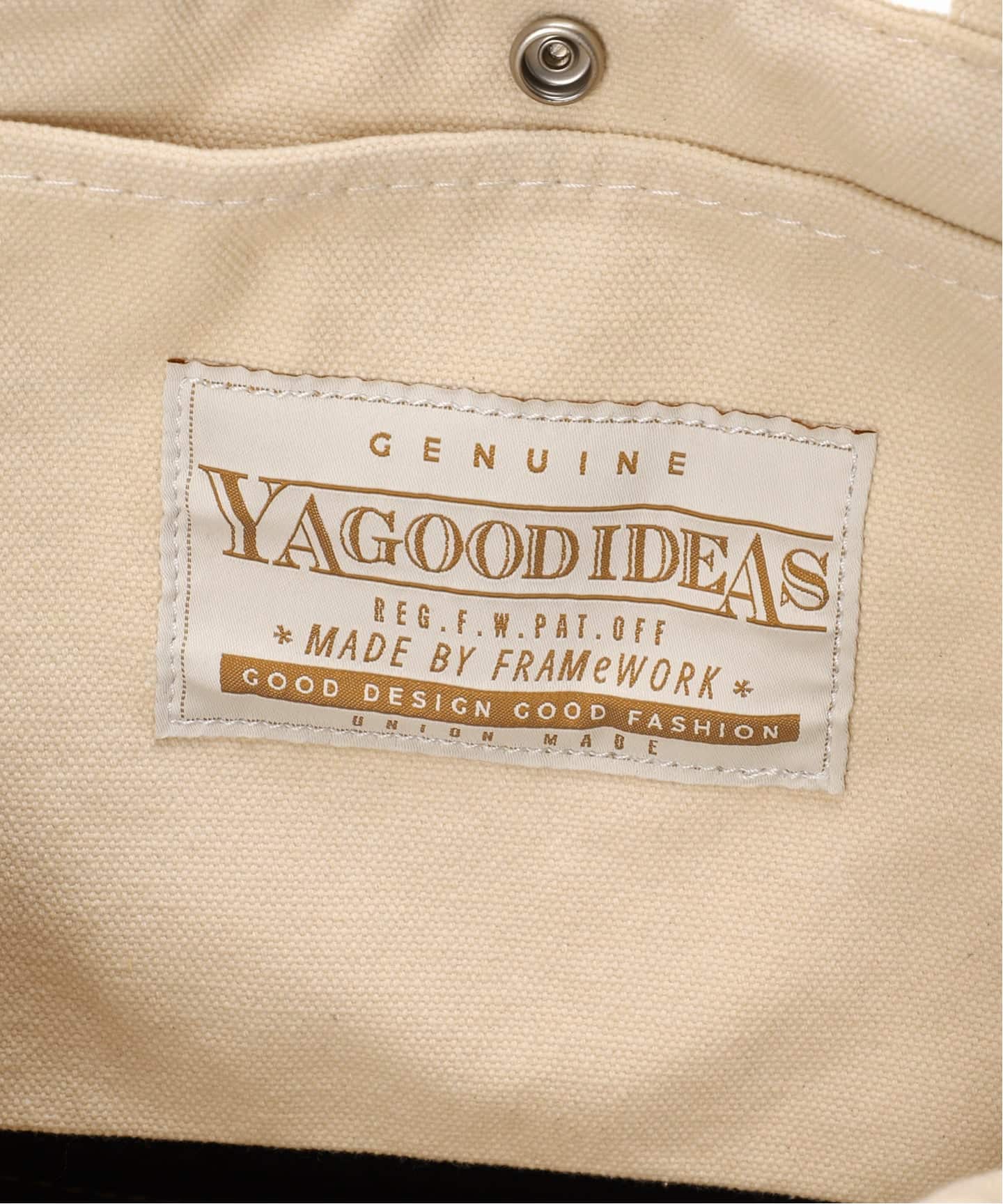 YA GOOD IDEAS STENCIL SHOULDER トート（トートバッグ）｜FRAMeWORK