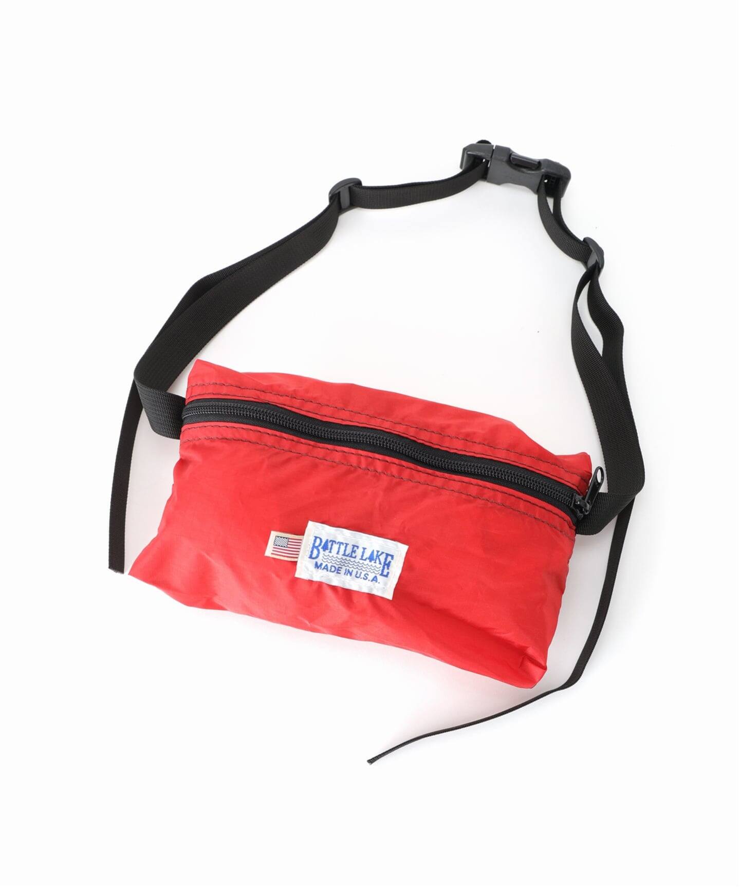 BATTLE LAKE 別注RIP STOP NYLON ウエストBAG（ショルダーバッグ