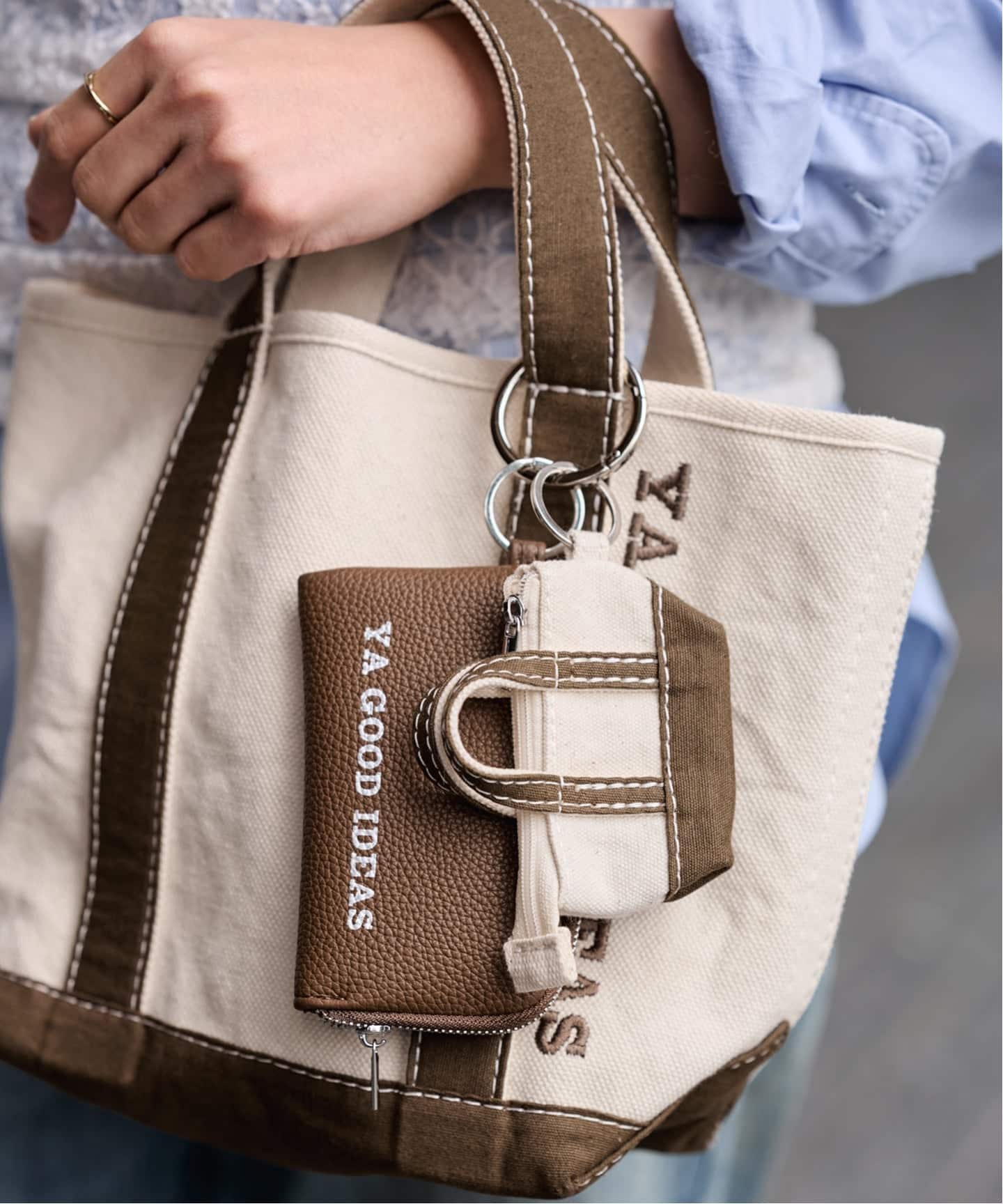 ≪WEB限定 / 追加≫YA GOOD IDEAS YA BIG&MINI TOTE S（トートバッグ