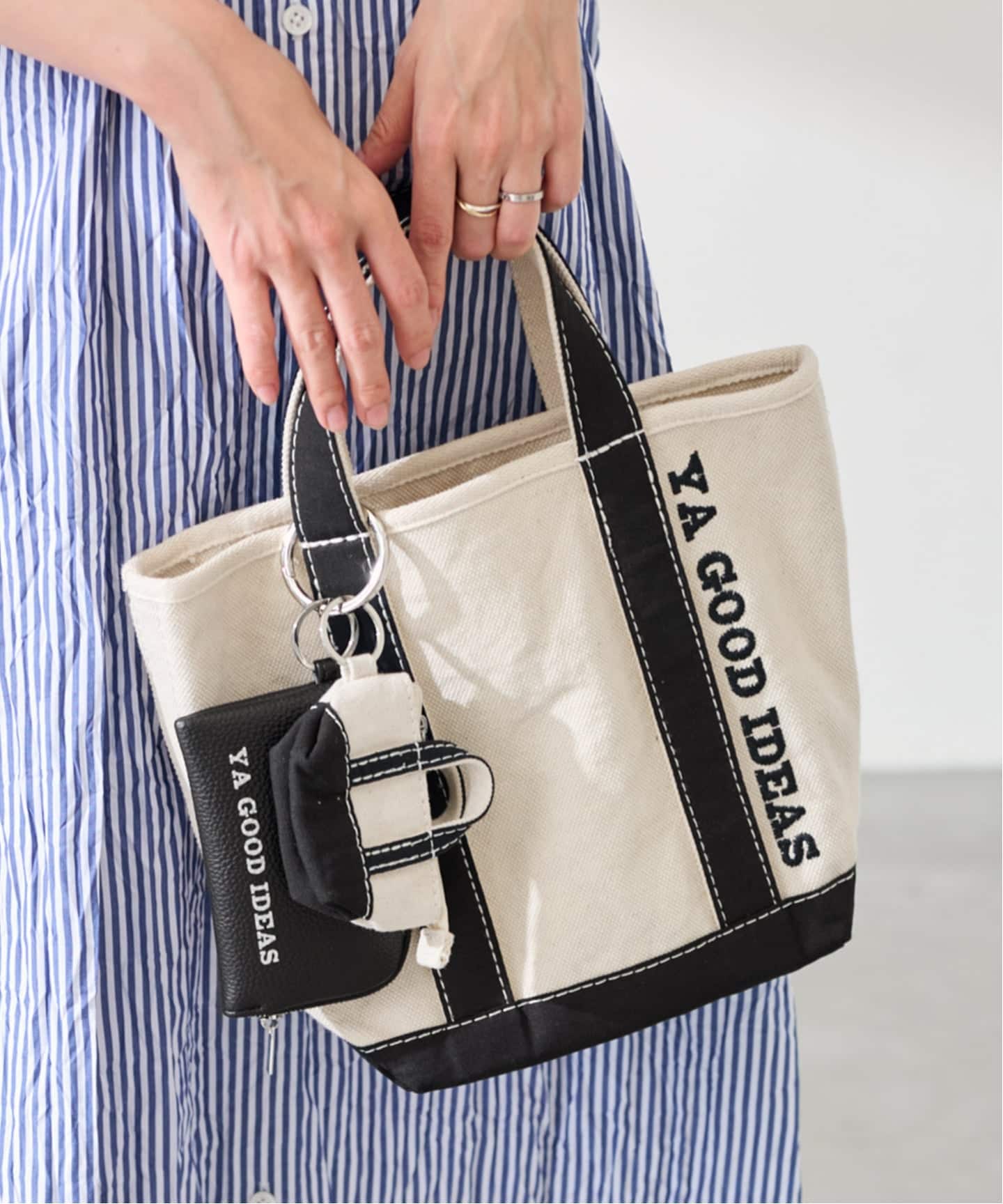 ≪WEB限定 / 追加予約≫YA GOOD IDEAS YA BIG&MINI TOTE S（トート