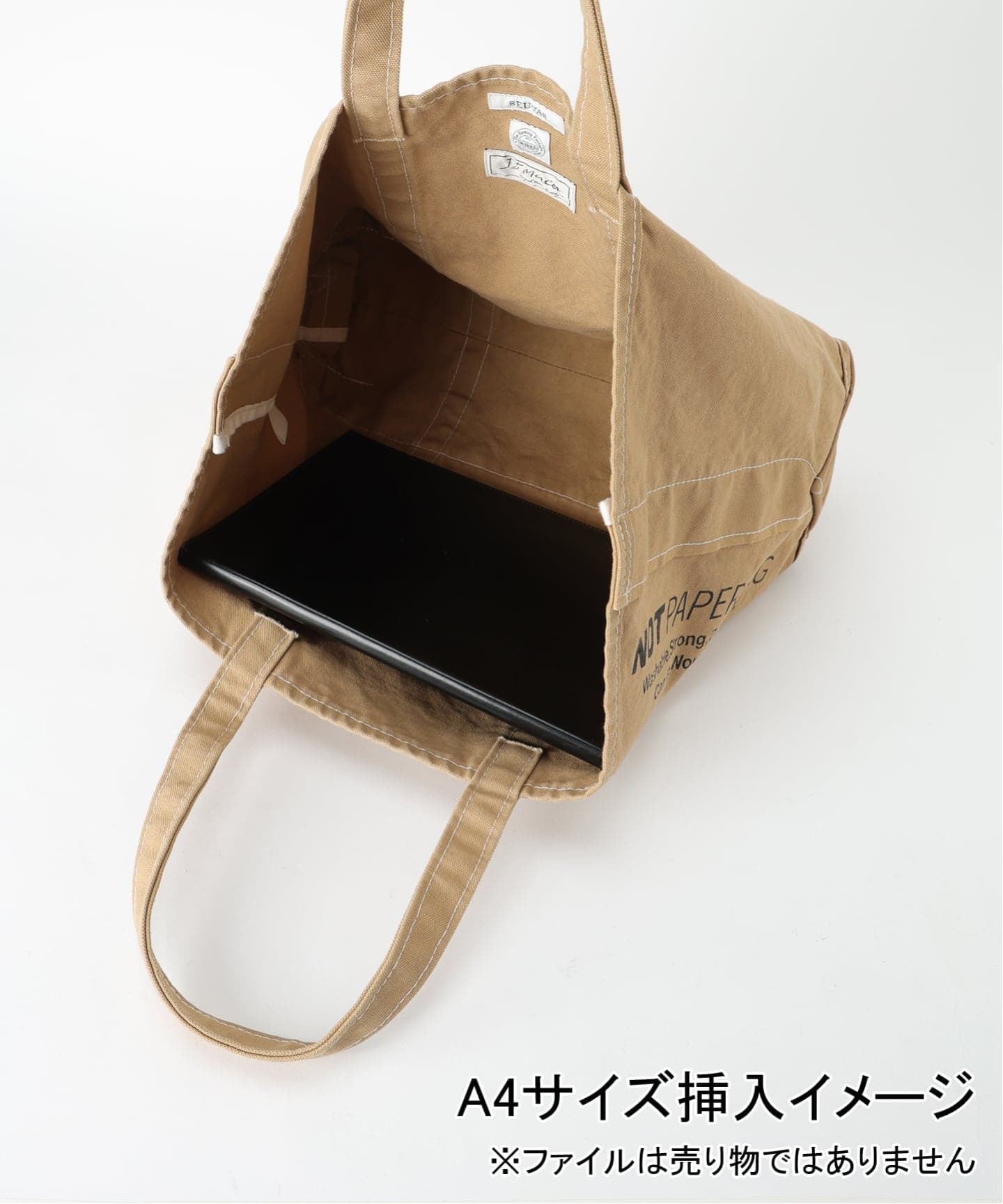 SEUVAS/ソウバス 別注NOT PAPER バッグ L（トートバッグ）｜FRAMeWORK