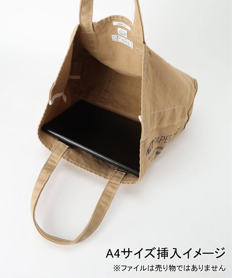 SEUVAS/ソウバス 別注NOT PAPER バッグ L（トートバッグ）｜FRAMeWORK 