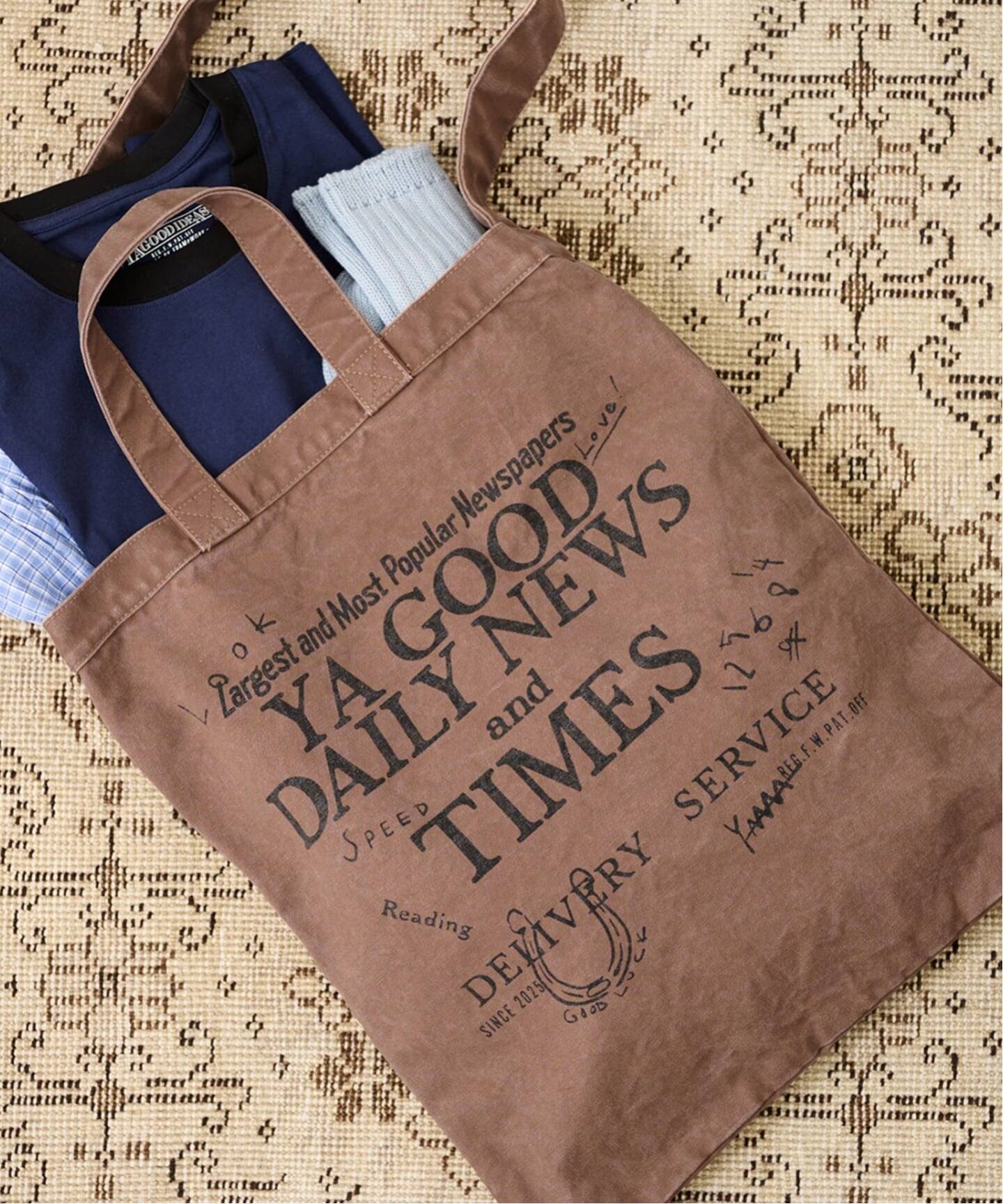≪WEB限定 / 追加予約≫YA GOOD IDEAS YA GOOD DAILY NEWS TIMES T