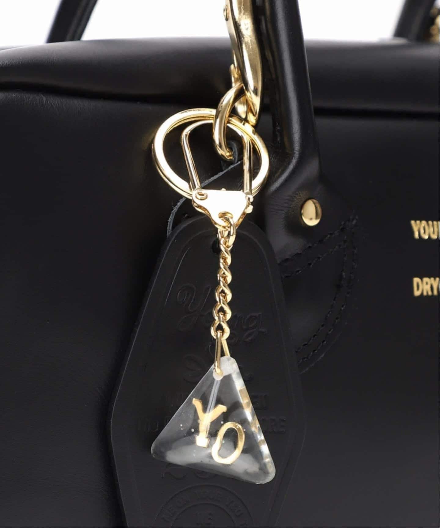 ≪WEB限定 / 追加予約≫YOUNGOLSEN 別注 CHARM WIDE BOTTLE BAG
