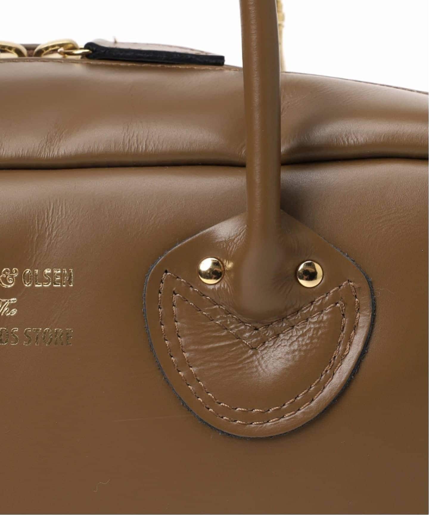 ≪WEB限定 / 追加予約≫YOUNGOLSEN 別注 CHARM WIDE BOTTLE BAG