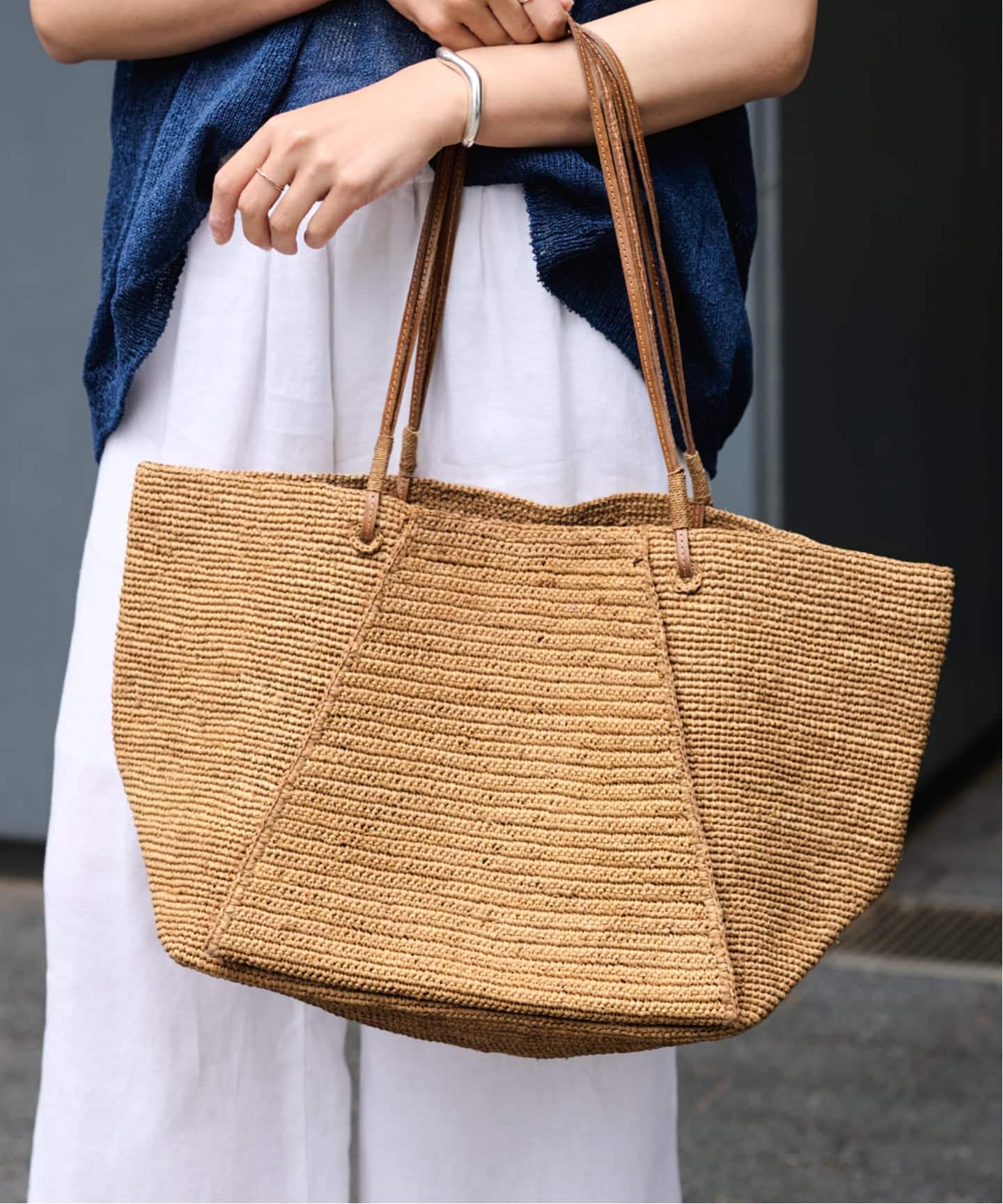 SOVANI Marie laure raffia bag（かごバッグ）｜FRAMeWORK（フレーム