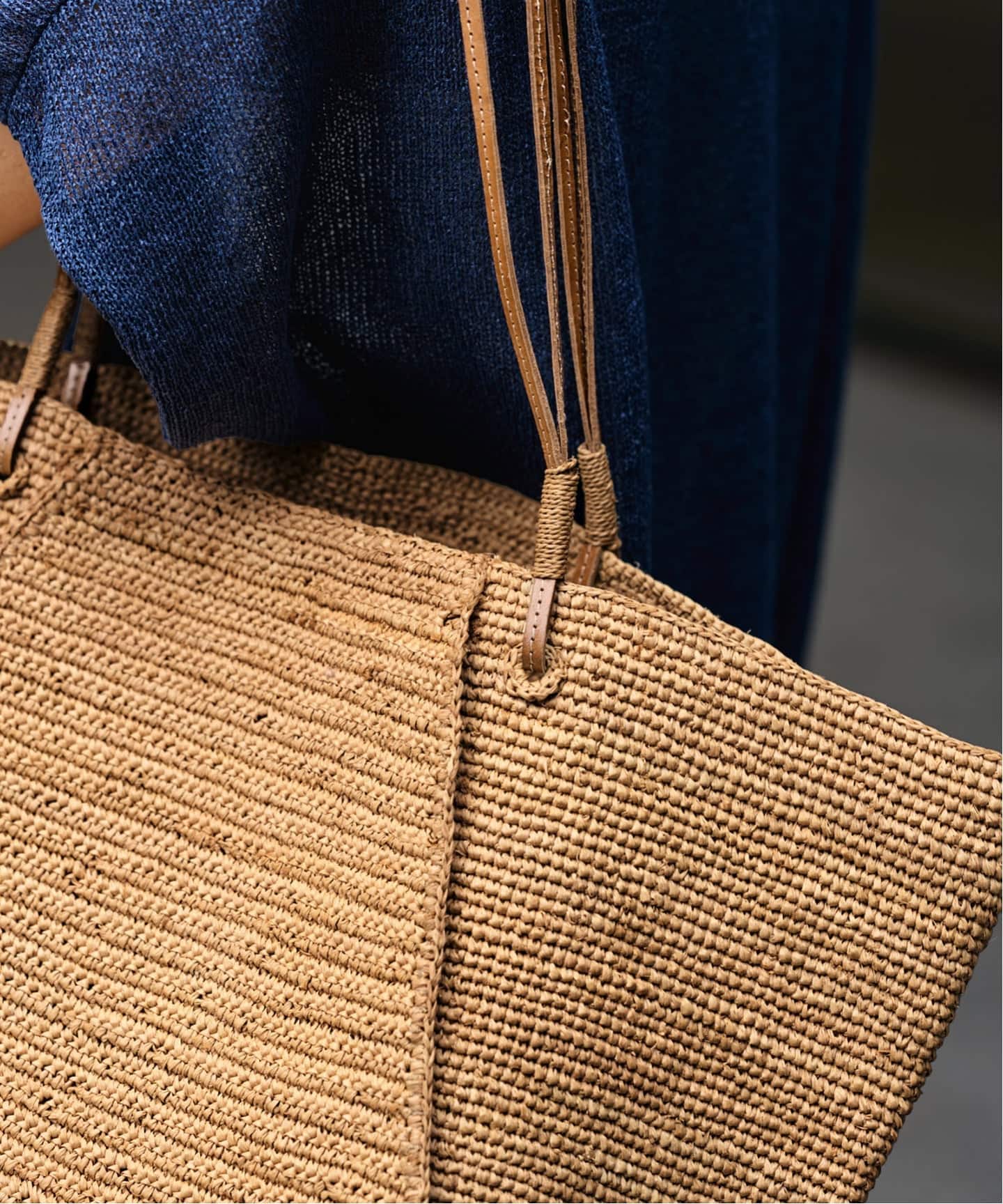 SOVANI Marie laure raffia bag（かごバッグ）｜FRAMeWORK（フレーム