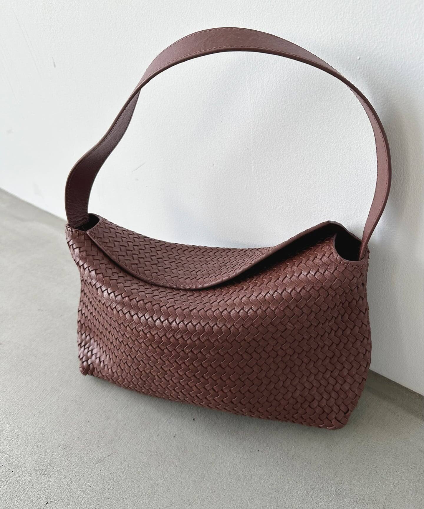 THE BAGMATI ワンハンドルメッシュレザーバック（ハンドバッグ