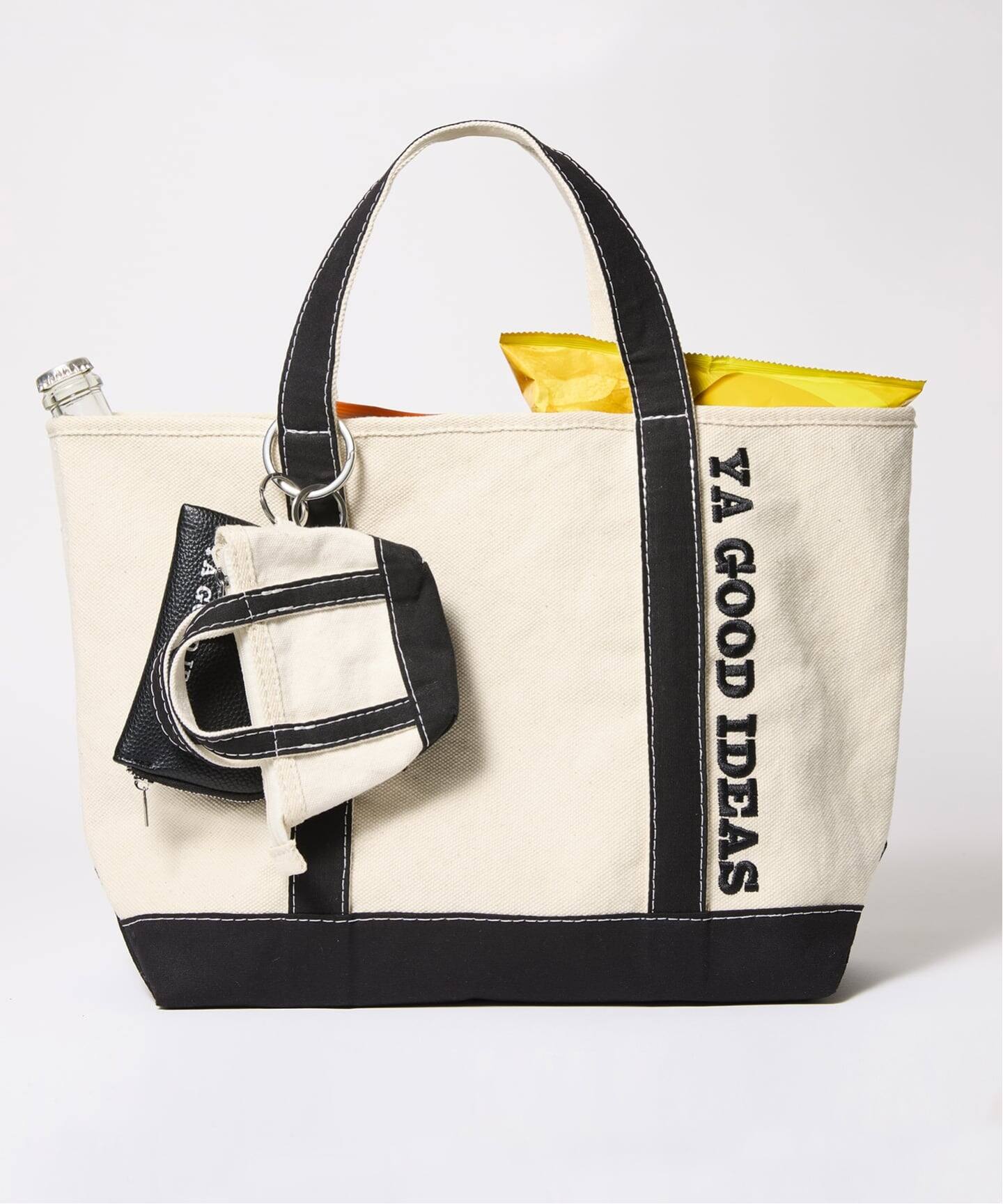 フレームワーク YA GOOD IDEAS トートバック　　完売品 YA GOOD IDEAS YA GOOD DAILY NEWS TIMES T（トートバッグ