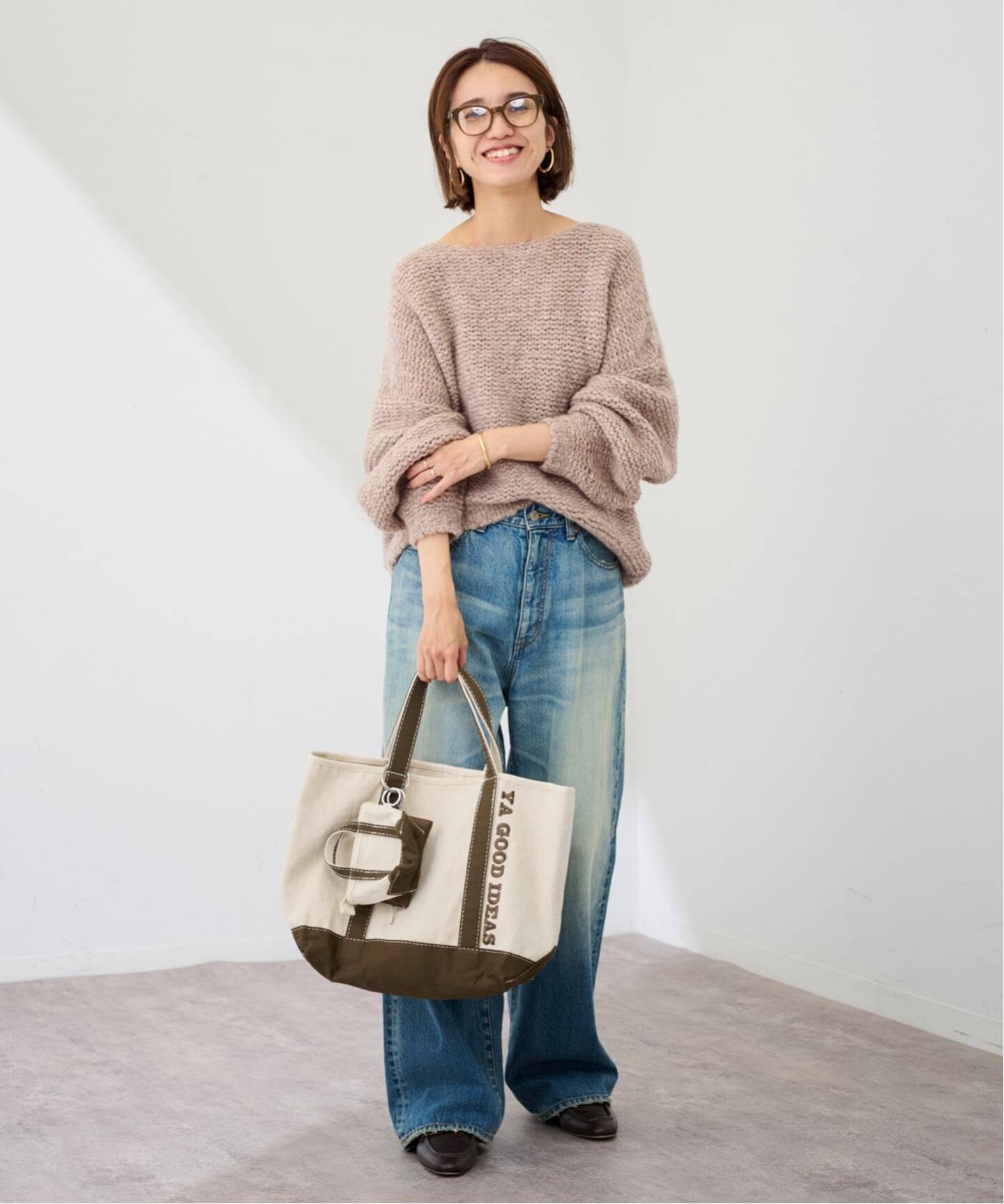 YA GOOD IDEAS BIG＆MINI TOTE M ブラック フレームワーク FRAMeWORK ≪WEB限定 / 追加予約≫YA GOOD IDEAS