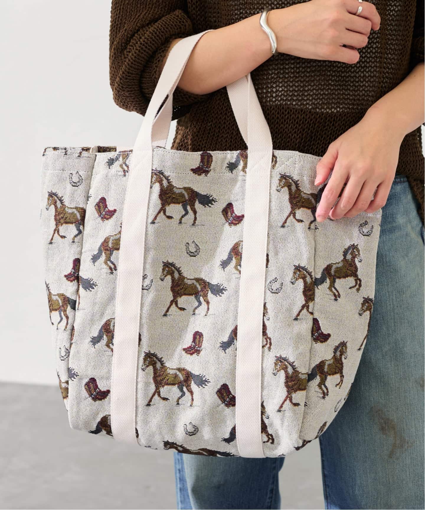 PAYDAY/ペイデイ 別注JACQUARD HORSE トート（トートバッグ
