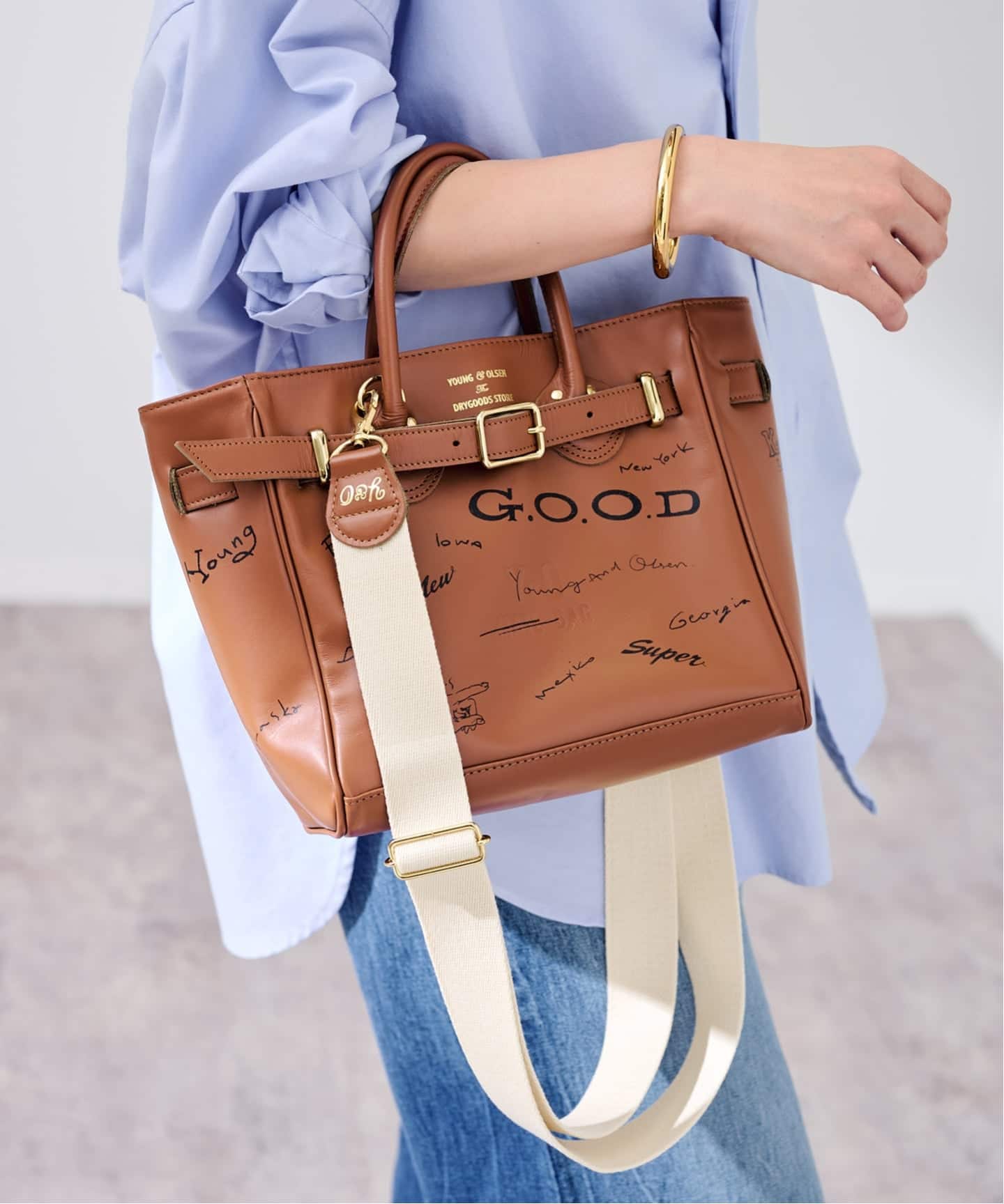 ≪追加予約≫YOUNG&OLSEN 別注KIBITZ MAIL BAG 2（ショルダーバッグ