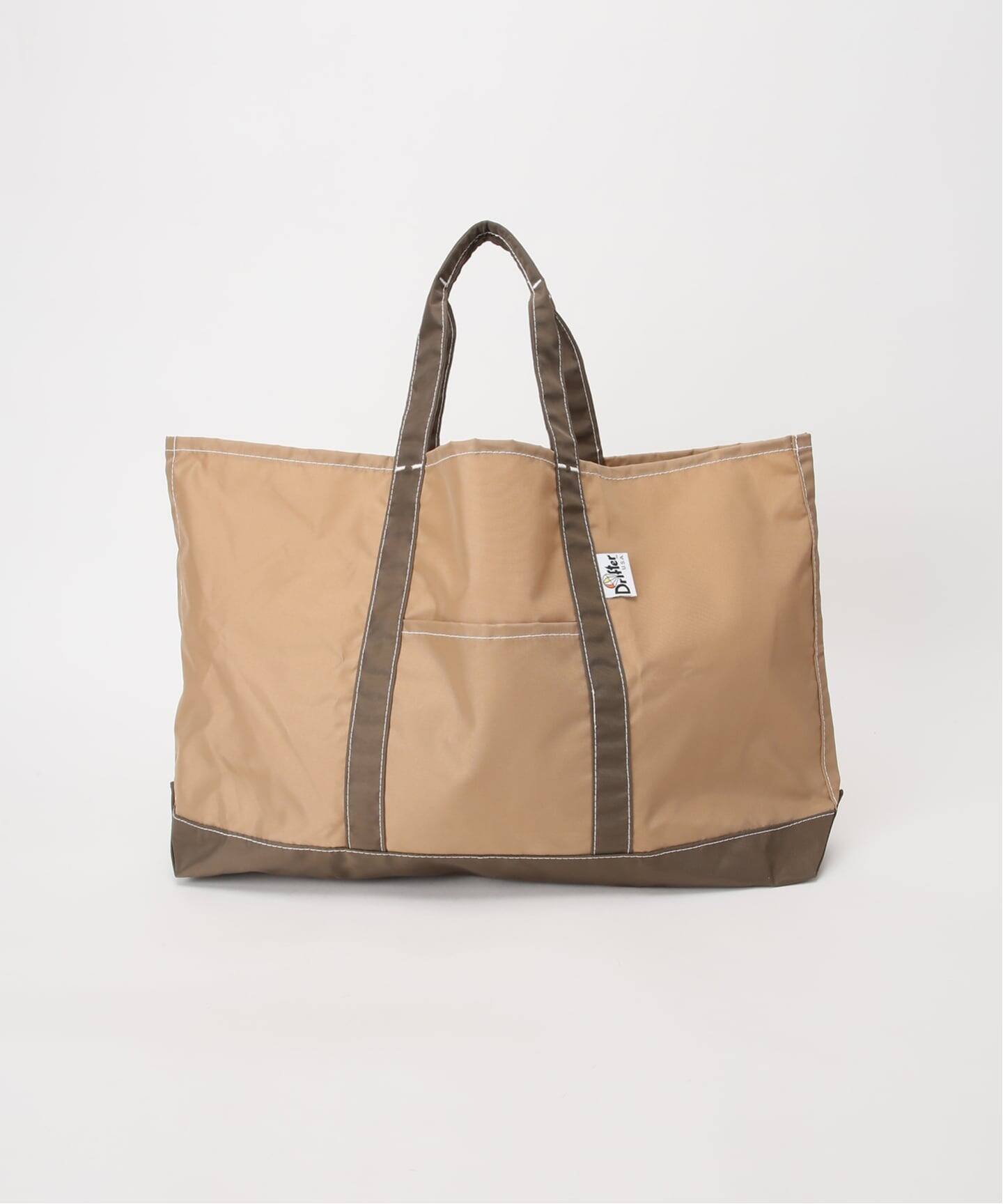 ≪予約≫DRIFTER/ドリフター ナイロンTOTEバッグ（ブラウン）（トート