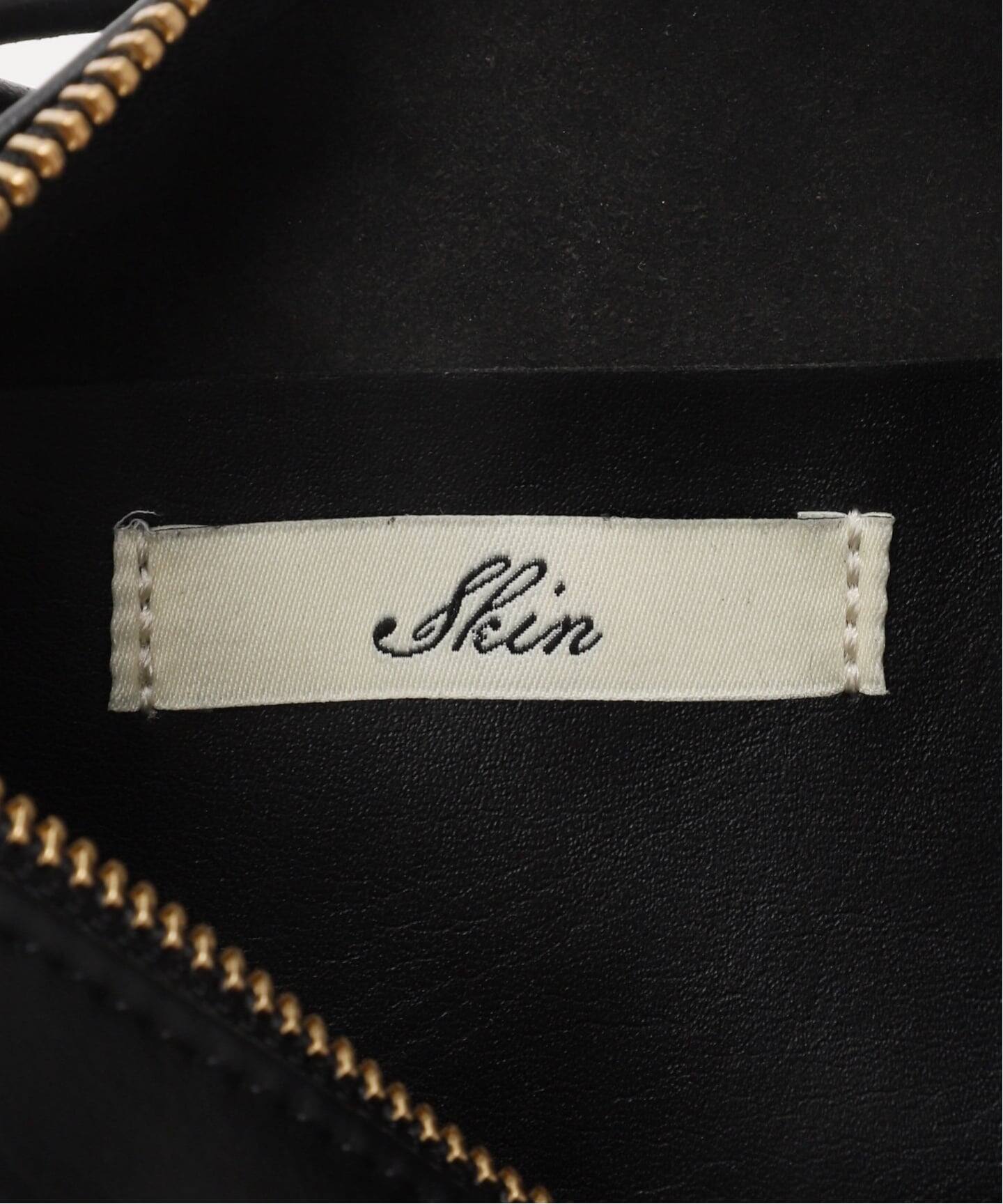 ≪予約≫SKIN/スキン MINI BAG レオパードパッカブルTOTE付き 