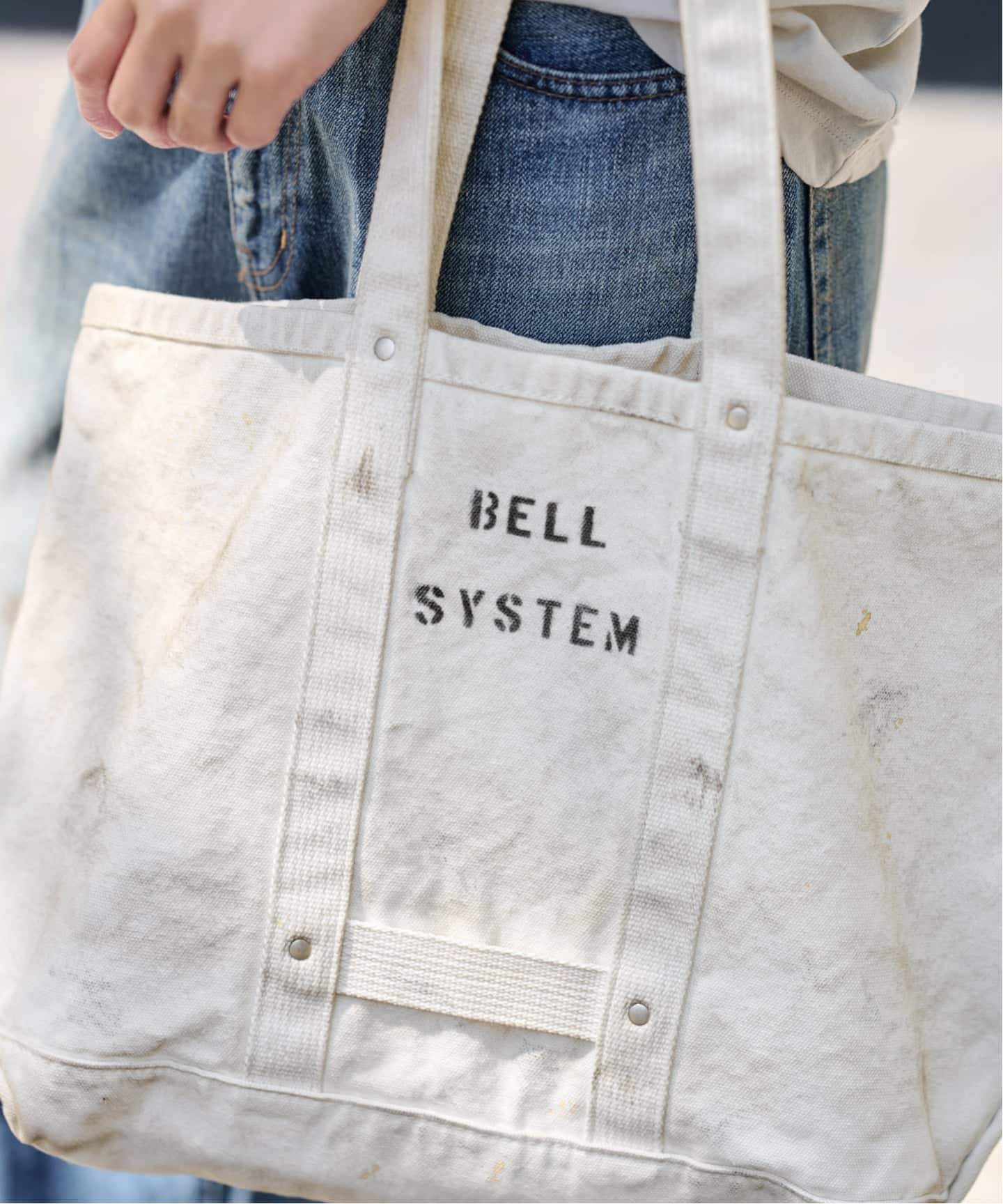 BELL SYSTEM キャンバスツールバッグSロング（トートバッグ
