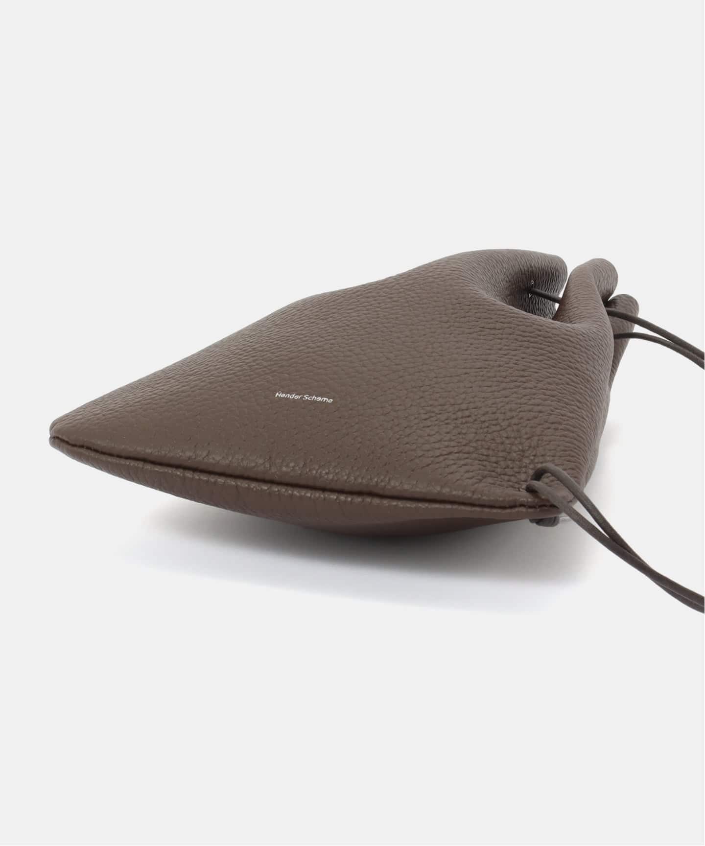 【Hender Scheme】 エンダースキーマ　ショルダーバッグ チョコ色 HENDER SCHEME/エンダースキーマ zacc（ショルダーバッグ）｜FRAMeWORK