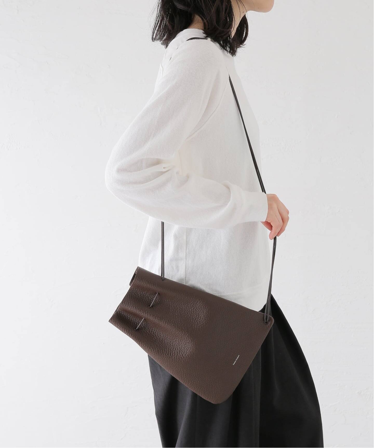 Hender Scheme zacc/dark brown ショルダーバッグ HENDER SCHEME/エンダースキーマ zacc（ショルダーバッグ）｜FRAMeWORK