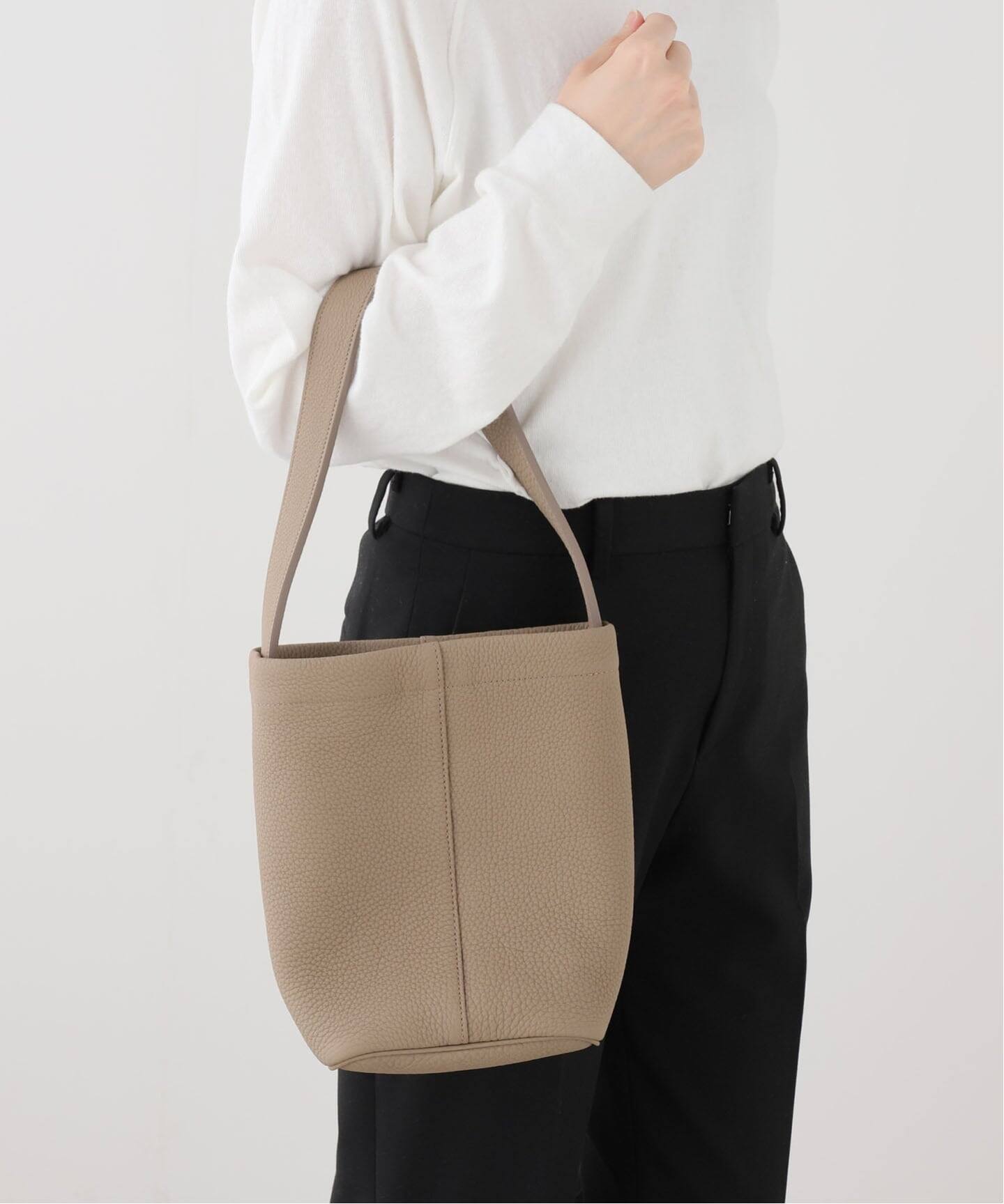 ITTI MARY BUCKET SHOULDER MINI/DIPLO SKY（トートバッグ